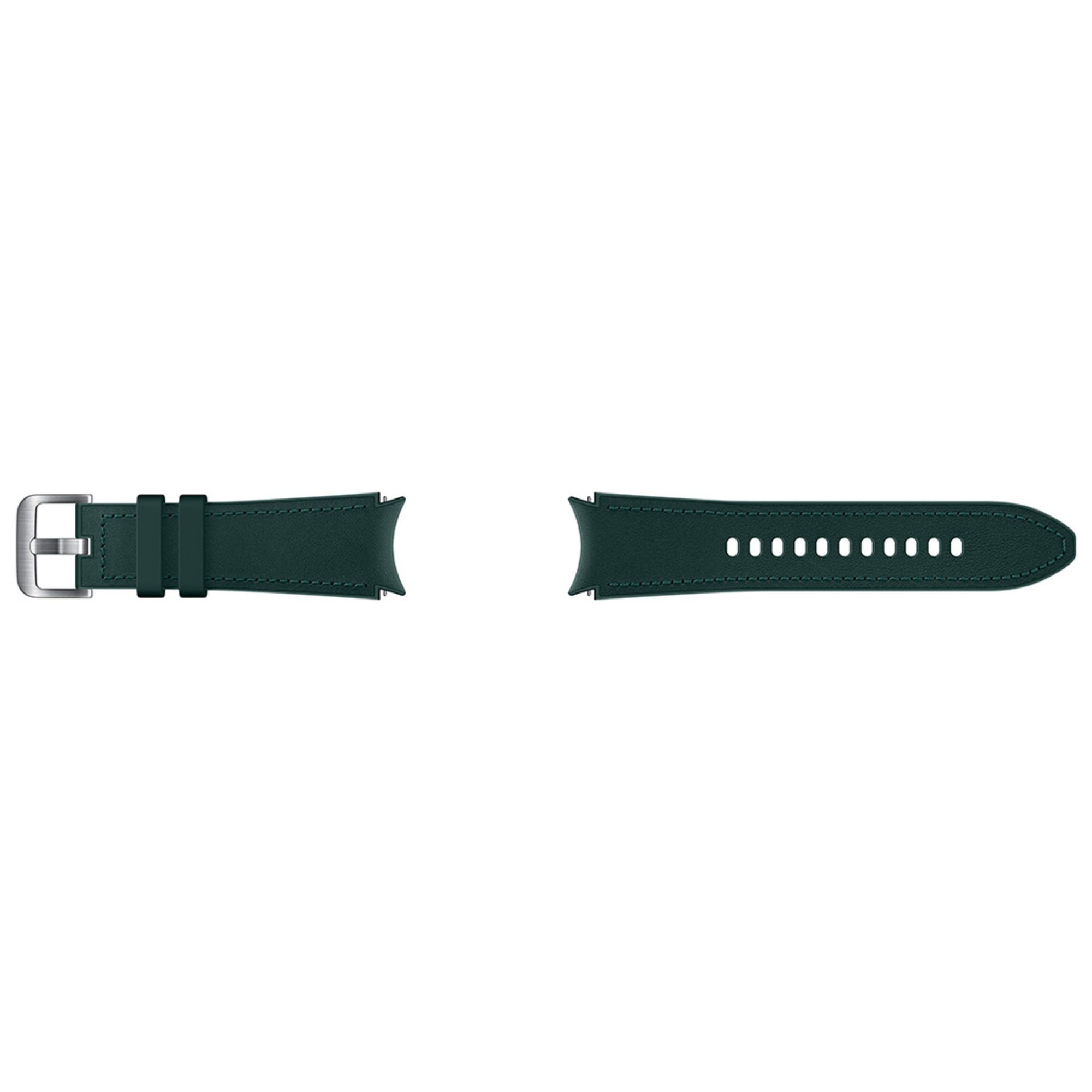 Bracelet Hybride en cuir pour G Watch 4 Classic 115mm, S/L Vert Samsung - Neuf