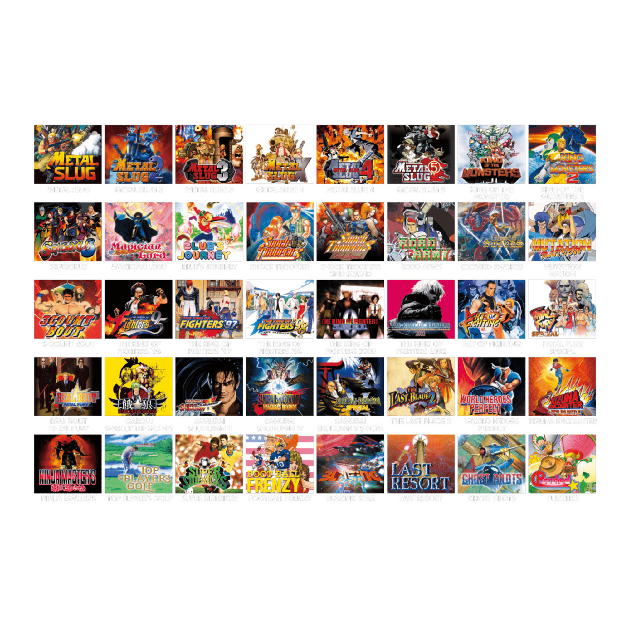 Snk Neo Geo Mini International 40 Jeux Inclus - vue 3