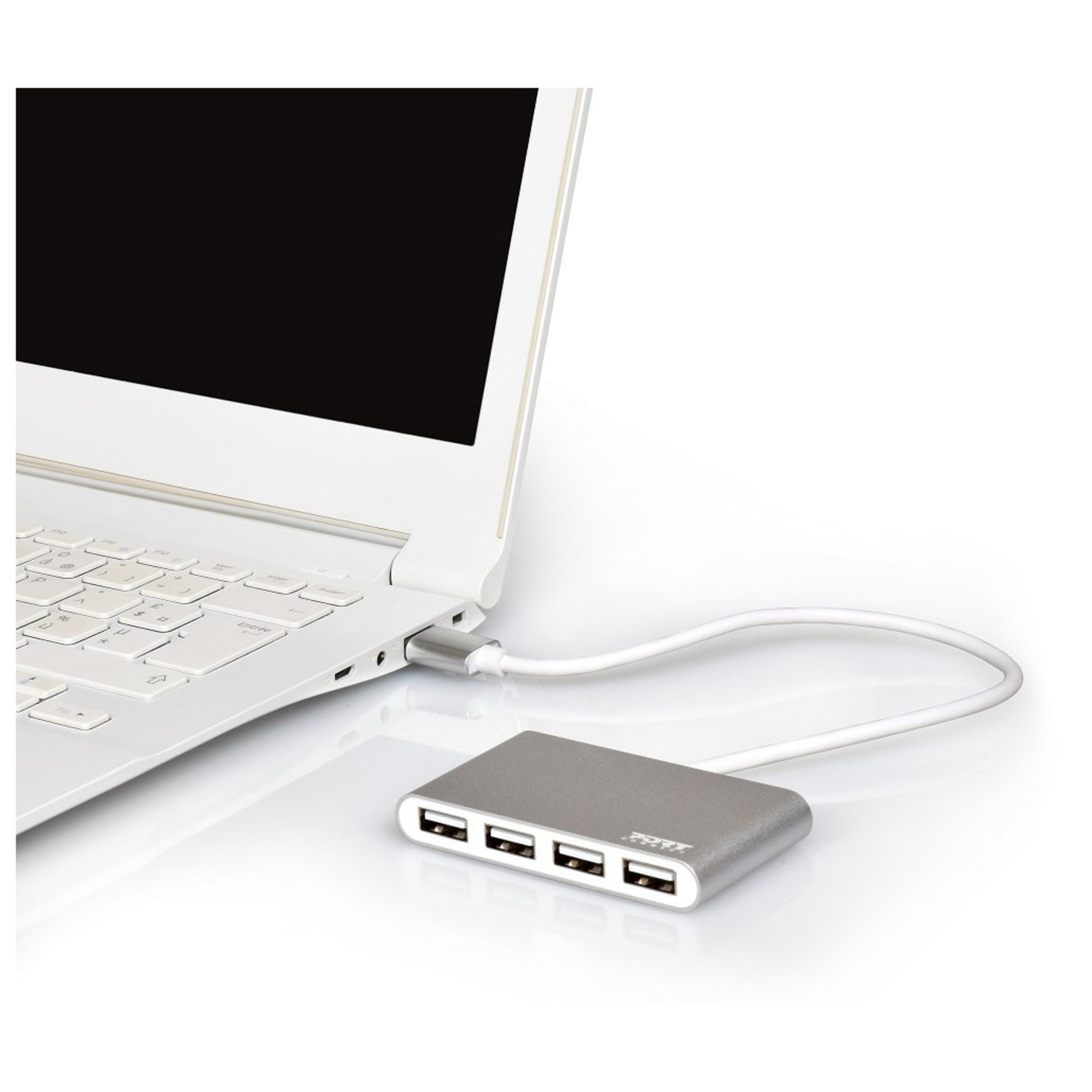 Port Designs 900120 hub & concentrateur USB 2.0 480 Mbit/ - vue 4