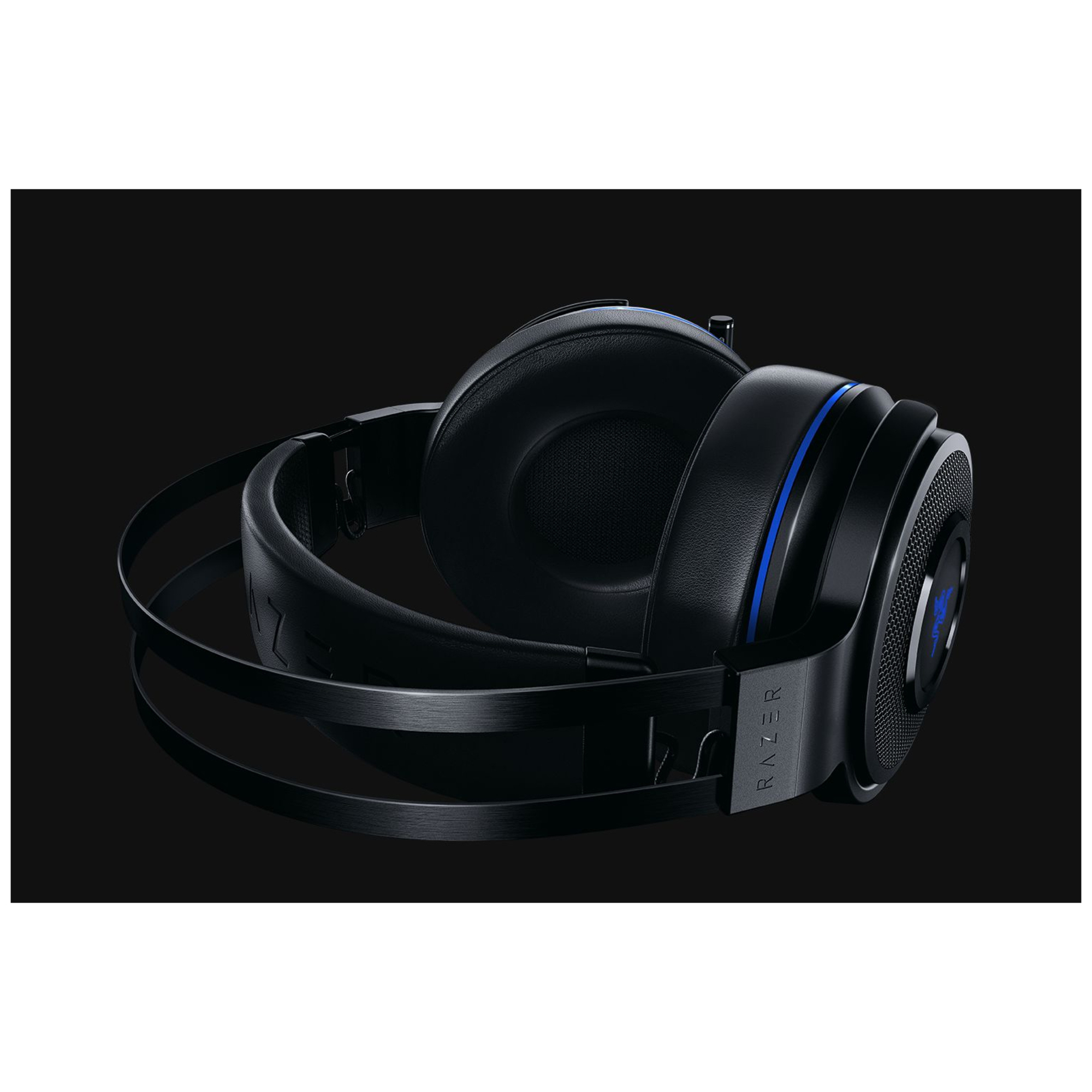 Razer Thresher For PS4 Casque Avec fil &sans fil Arceau Jouer Noir, Bleu - Neuf