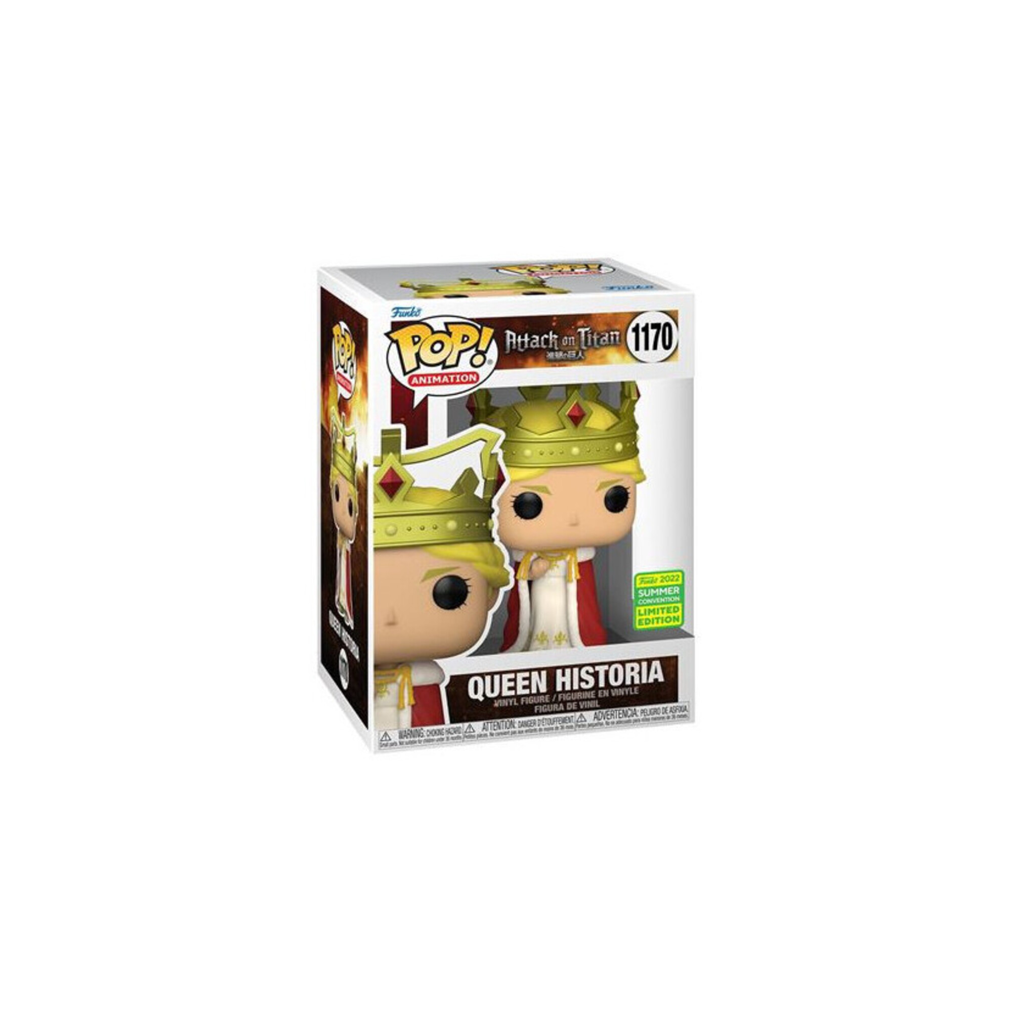 Funko Pop Anime Attack Queen Historia - vue 2