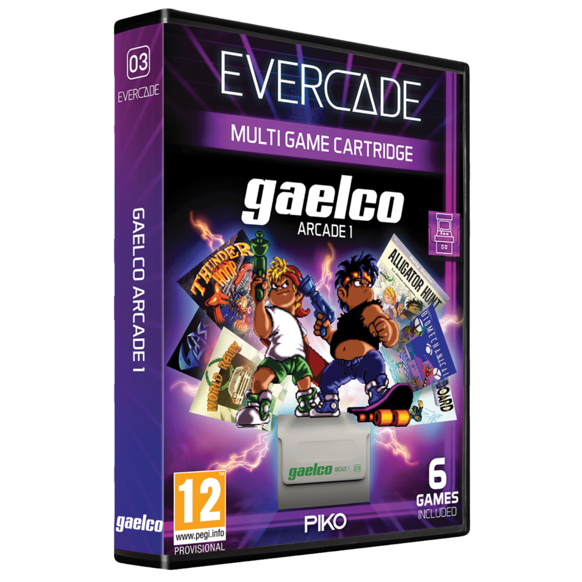 Blaze Evercade - Gaelco Arcade Collection 1 - Cartouche Arcade n°3 - Neuf