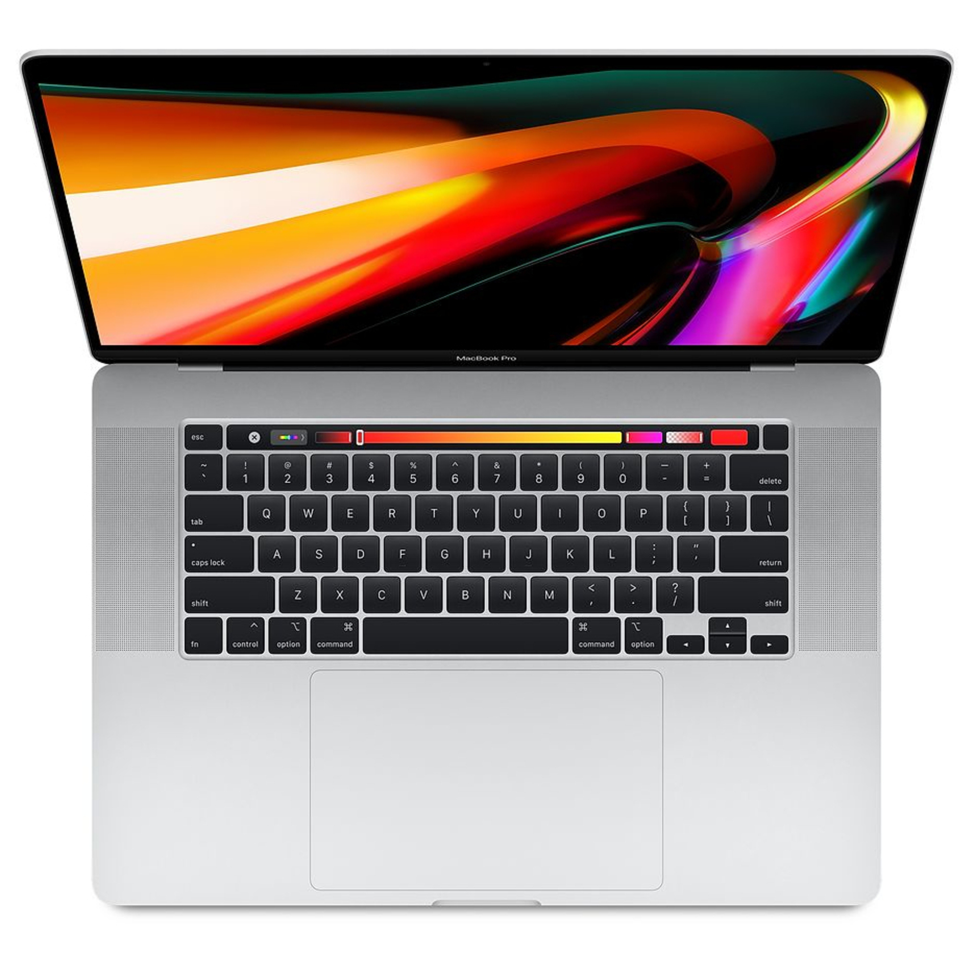 MacBook Pro Core i7 (2019) 16', 4.5 GHz 512 Go 16 Go AMD Radeon Pro 5500M, Argent - QWERTY Italien - Bon état