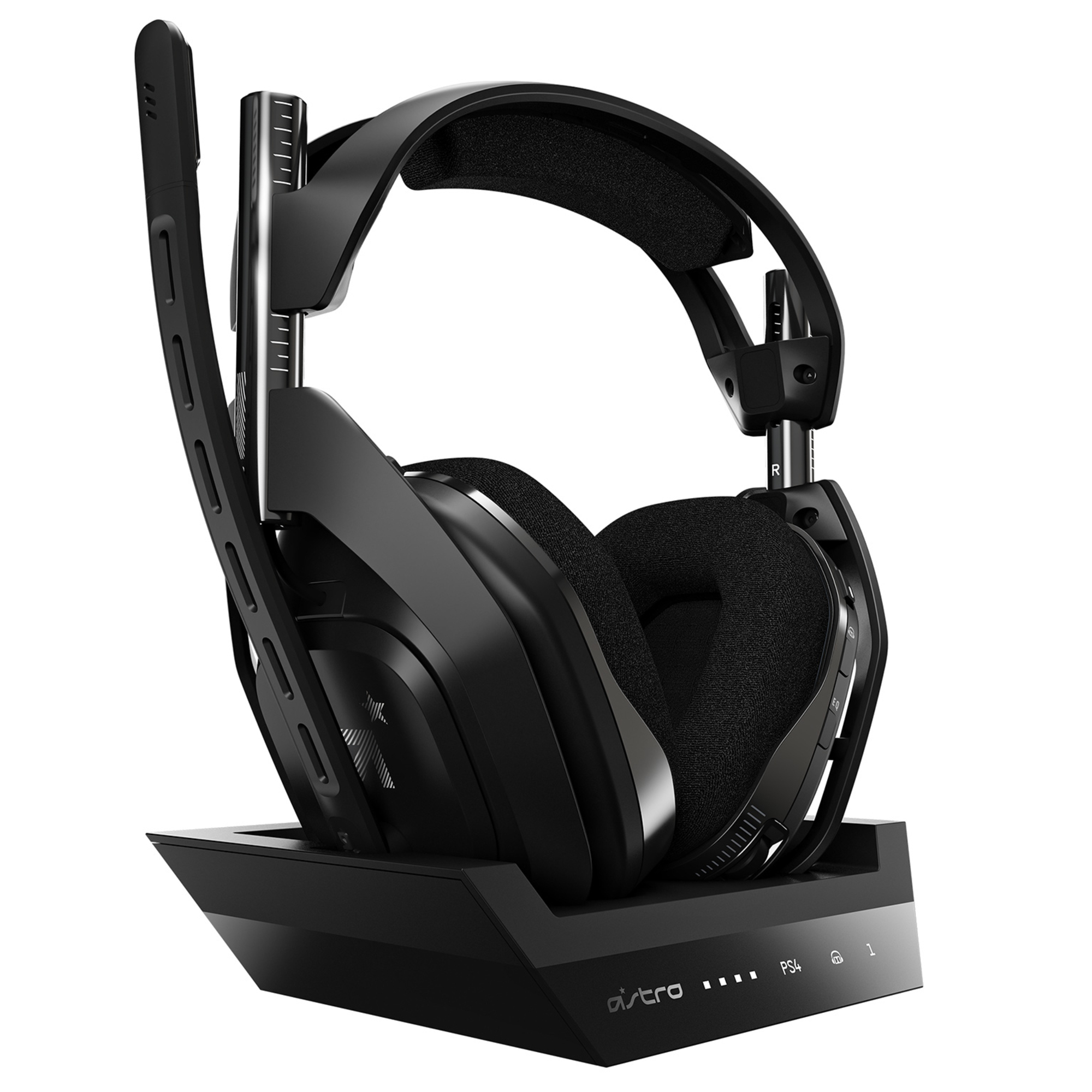 ASTRO Gaming A50 + Base Station Casque Sans fil Arceau Jouer Noir, Argent - Neuf