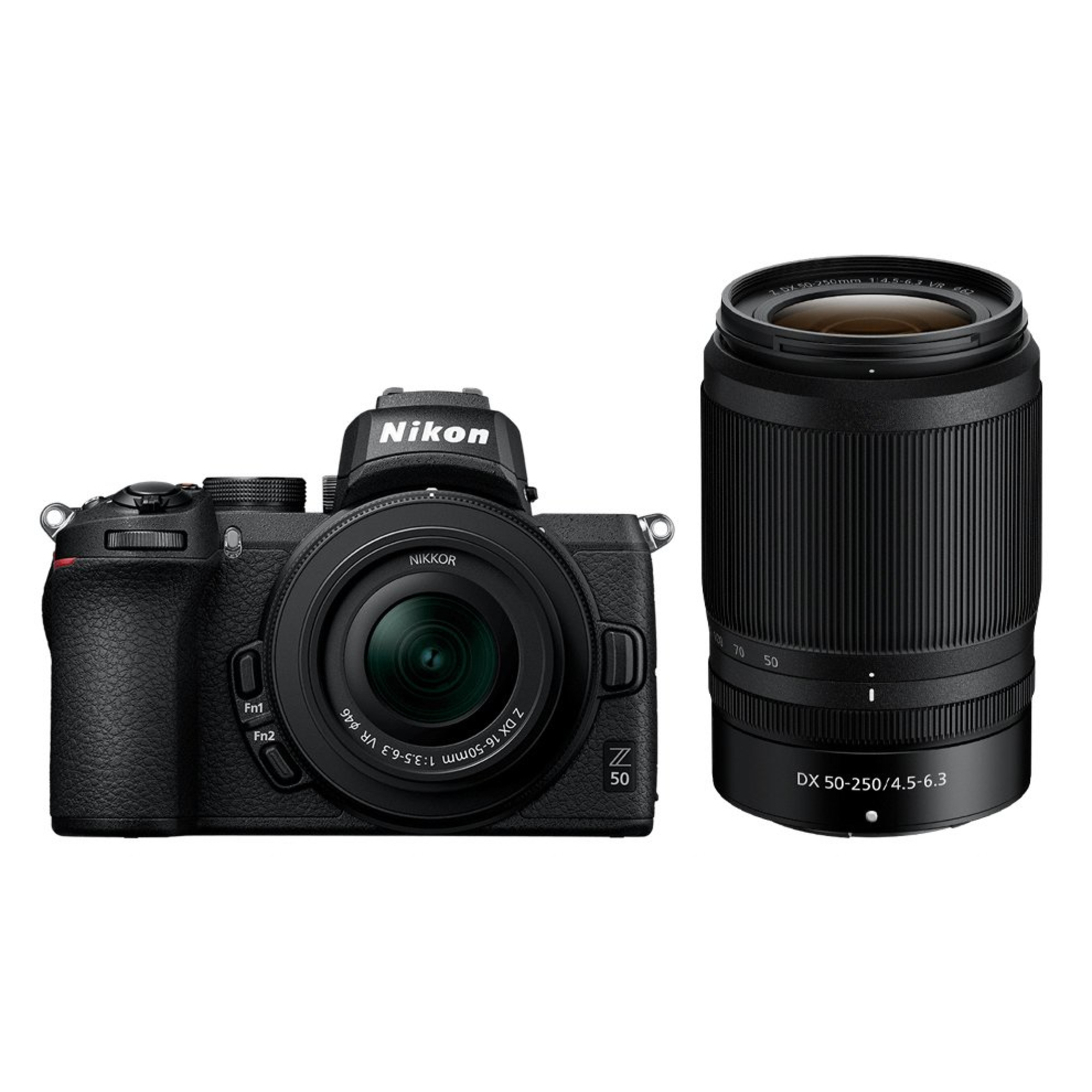 Nikon Z 50 + 16-50mm+ 50-250mm MILC 20,9 MP CMOS 5568 x 3712 pixels Noir - Neuf