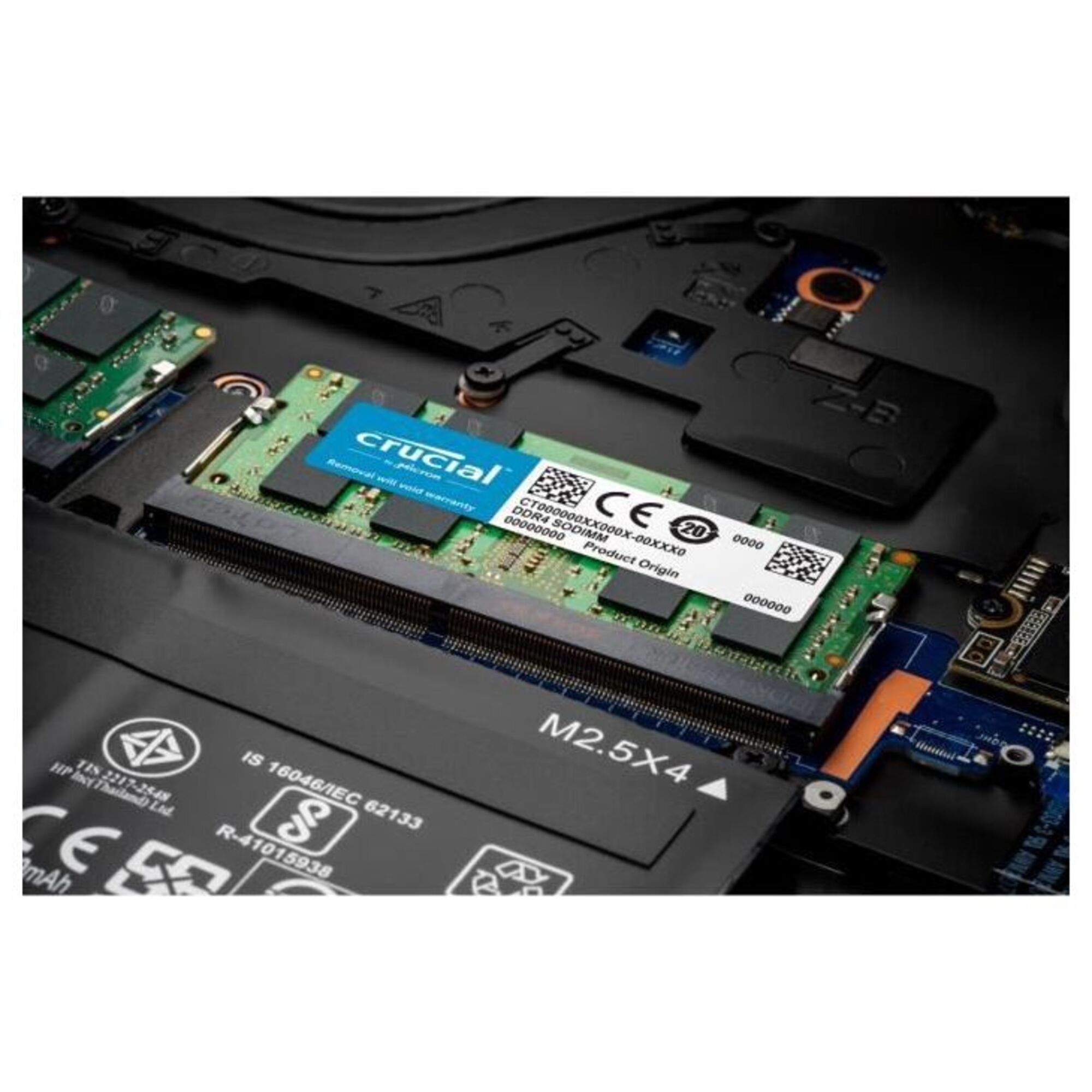 Crucial 4GB DDR4 module de mémoire 4 Go 1 x 4 Go 2400 MHz Neuf - vue 3