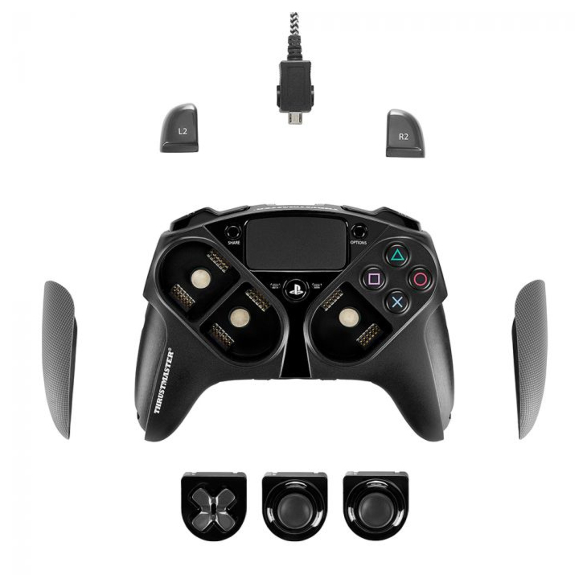 Thrustmaster eSwap Pro Controller Noir USB Manette de jeu Analogique/Numérique PC, PlayStation 4 - vue 4