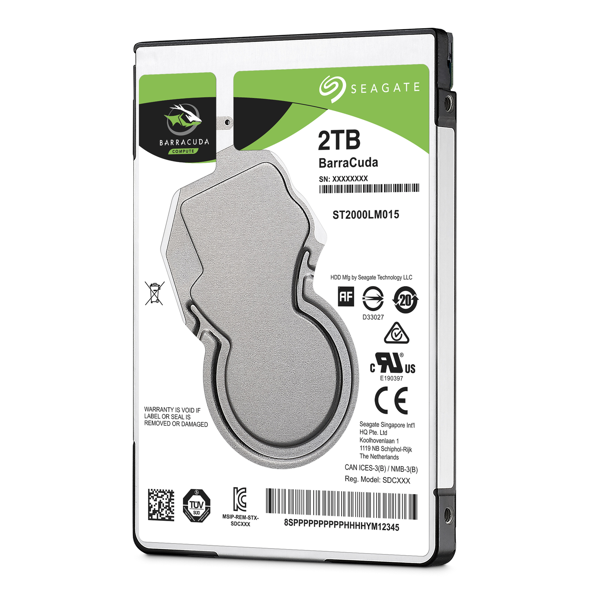Seagate BarraCuda ST2000LM015 - vue 10
