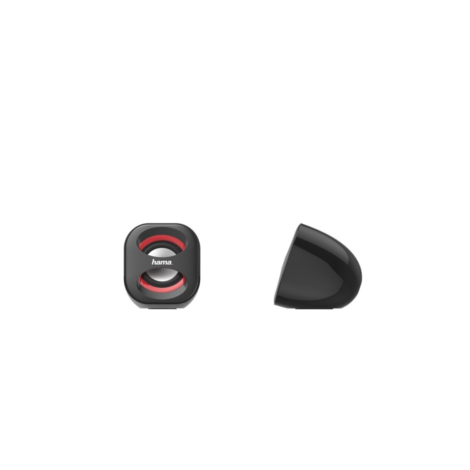 Enceintes Hama Sonic Mobil 183 – Système Stéréo 2.0, Alimentées USB, 3 W - vue 2