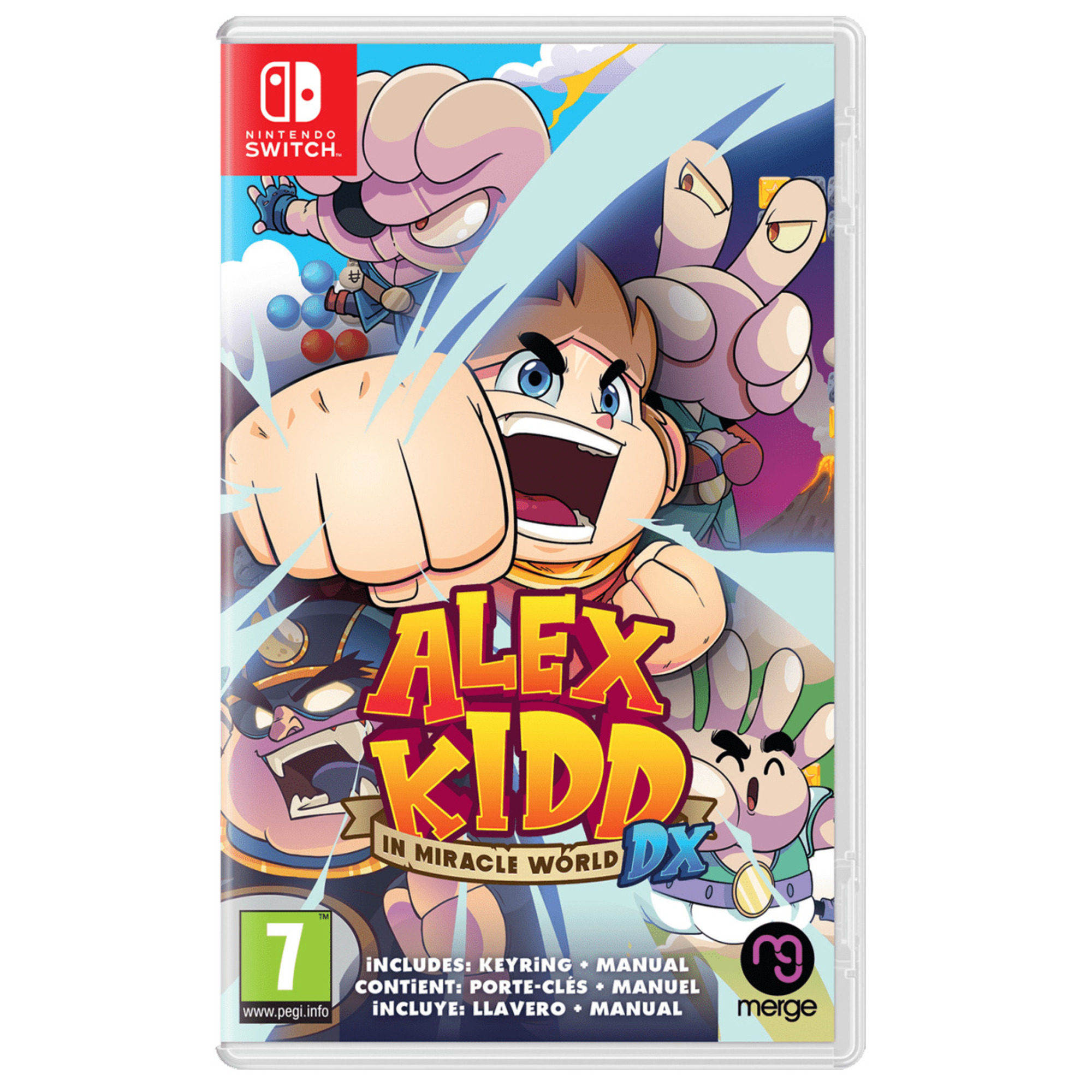 Alex Kidd in Miracle World DX Jeu Switch - vue 3