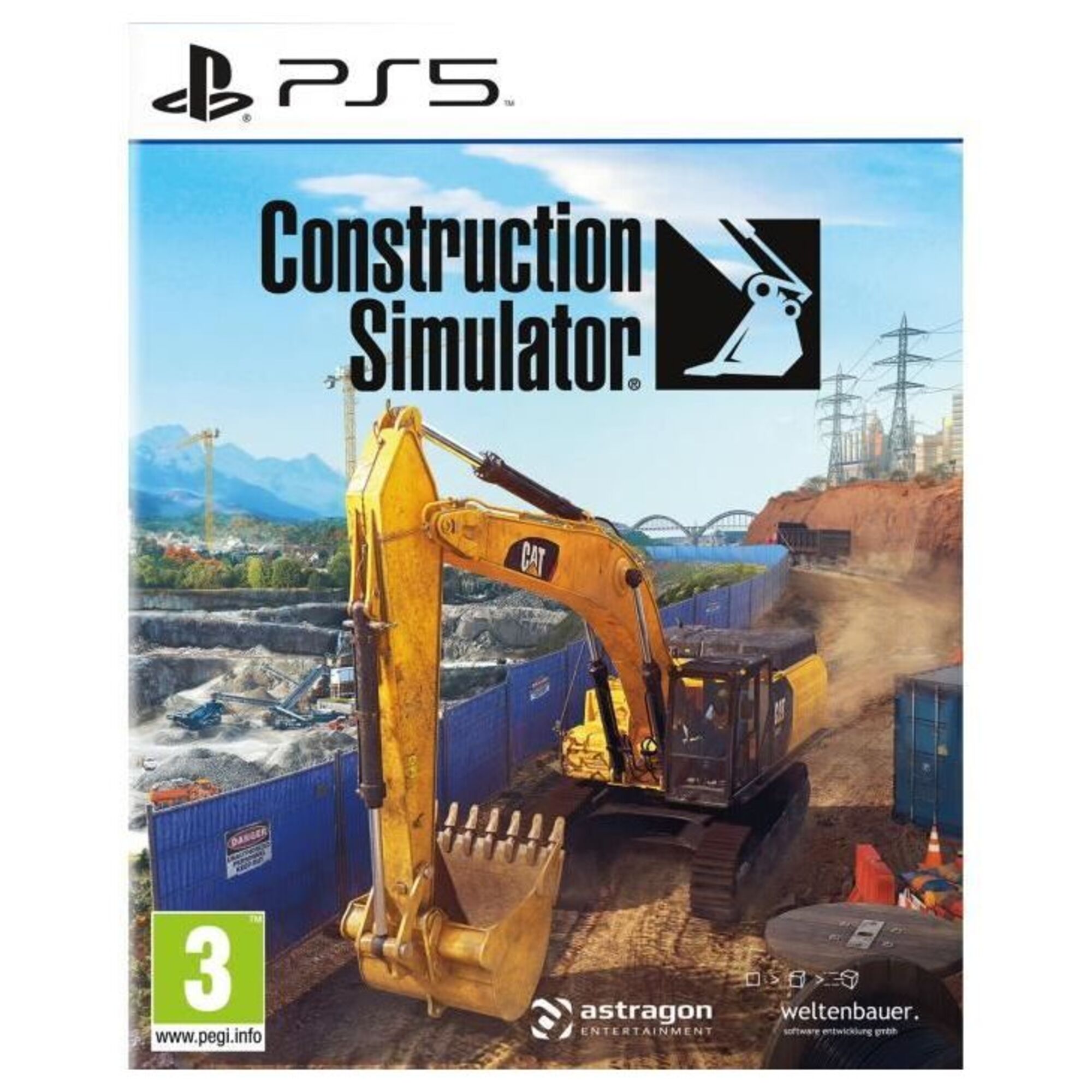 Construction Simulator D1 Jeu PS5 - Neuf