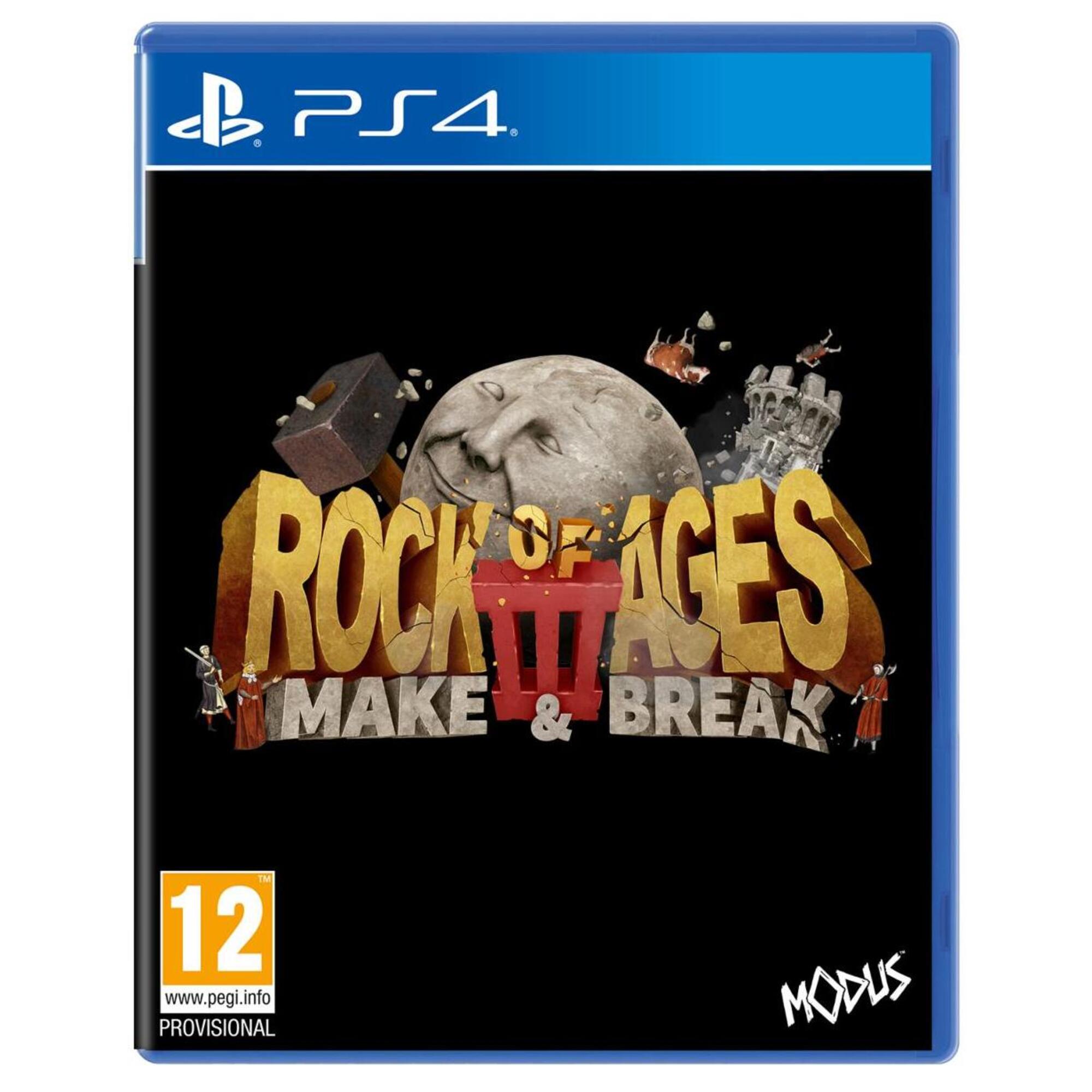 Rock of Ages 3 Make & Break PS4 - Neuf