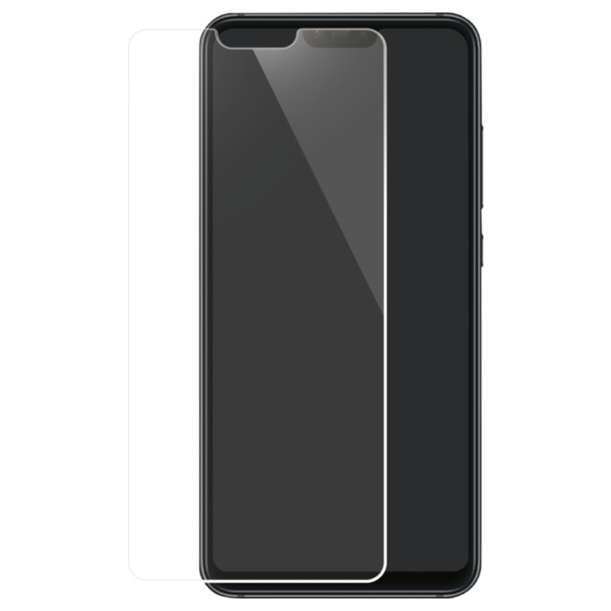 Protection d'écran premium en verre trempé pour Xiaomi Mi 8 Lite, Transparent - Neuf