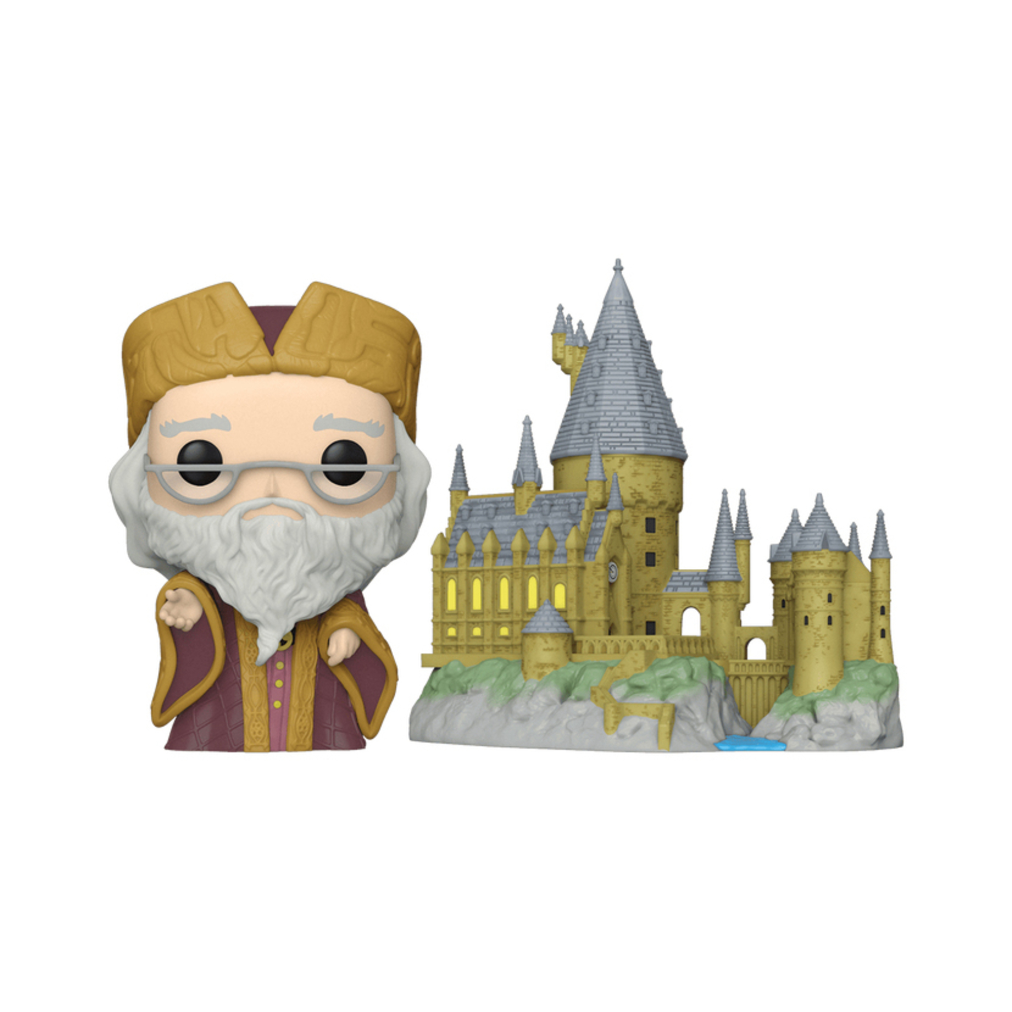 Figurine Funko POP! Town: HP Anniversary Dumbledore wHogwarts - vue 2