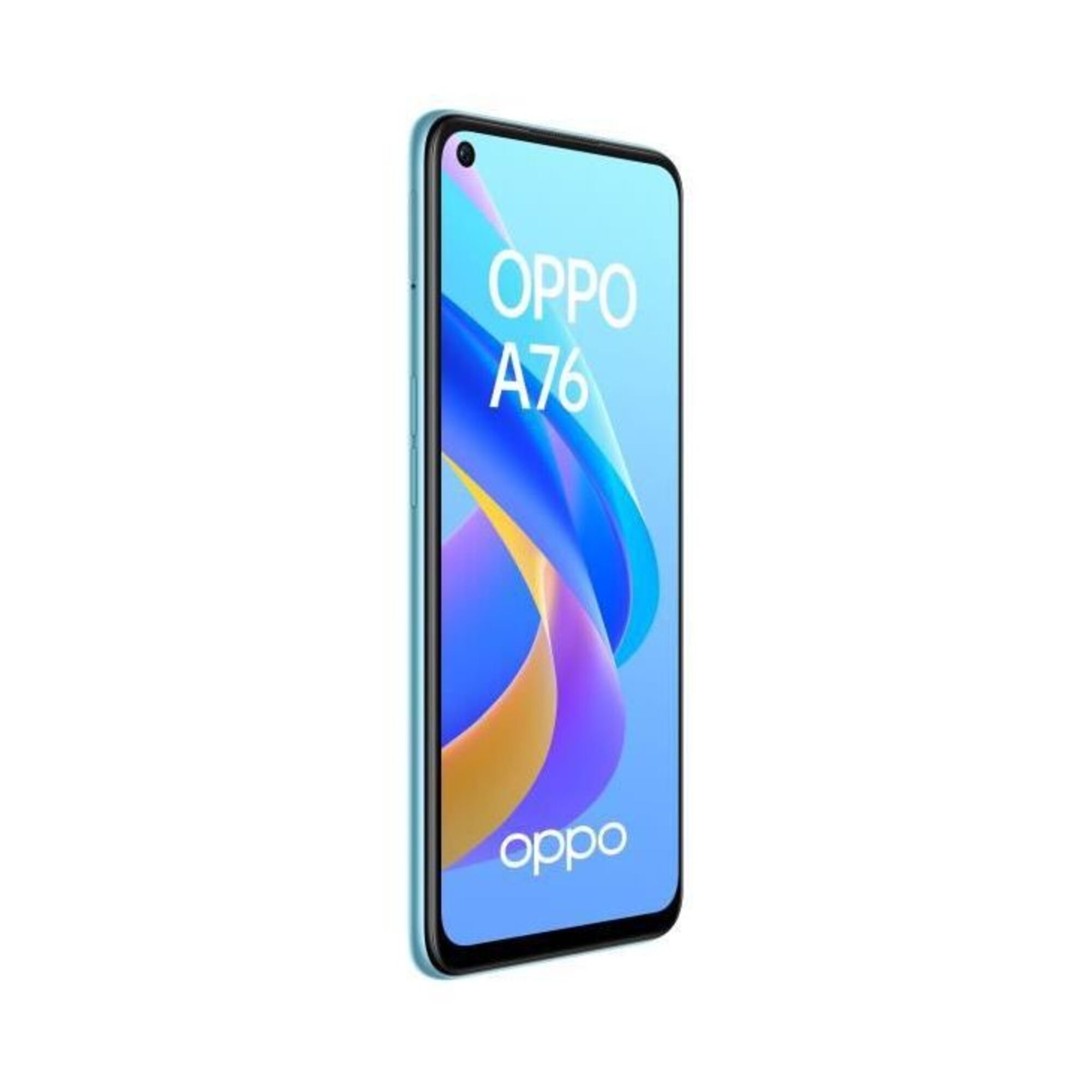 Oppo A76 128 Go, Bleu, débloqué - Très bon état