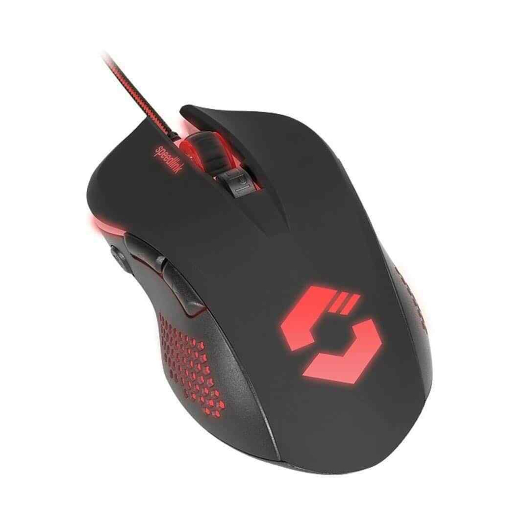 Souris Gamer Torn Noir Rouge RGB SpeedLink avec Rapid Fire - Neuf