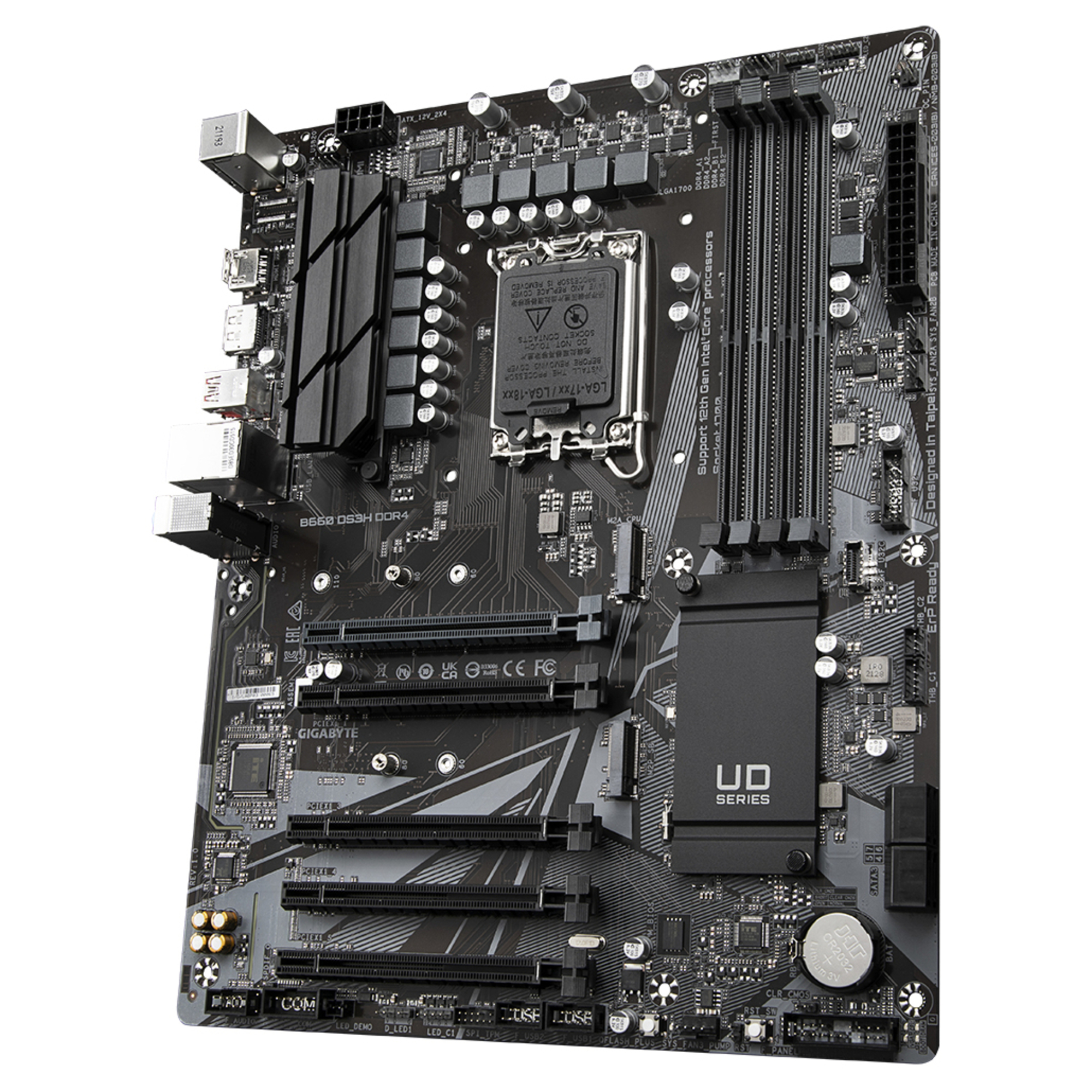 GIGABYTE B660 DS3H DDR4 carte mère Intel B660 LGA 1700 ATX Neuf - vue 3