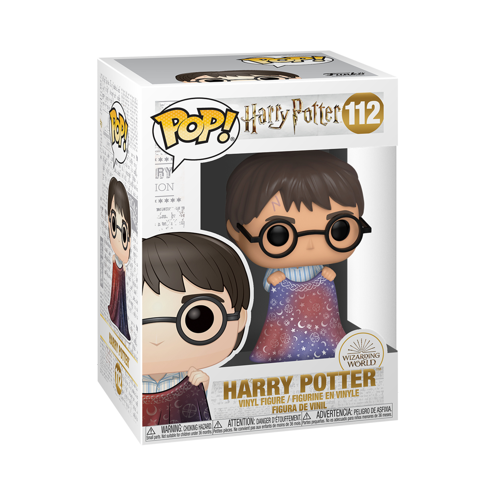 POP Harry Potter Harry avec cape d'invisibilité - vue 3