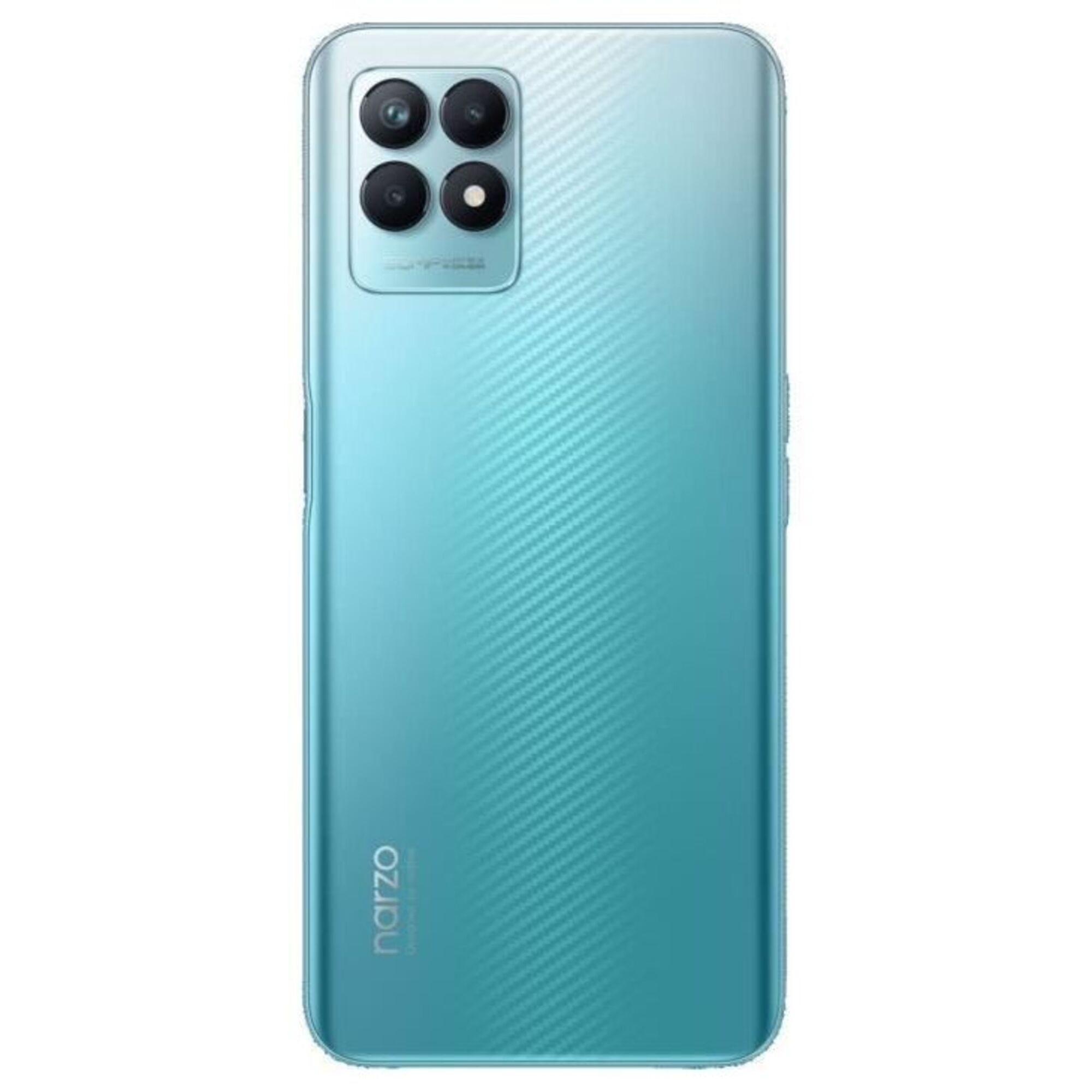 realme Narzo 50 4G 16,8 cm (6.6 ) Double SIM Android 11 USB Type-C 128 Go 5000 mAh Bleu clair - Neuf