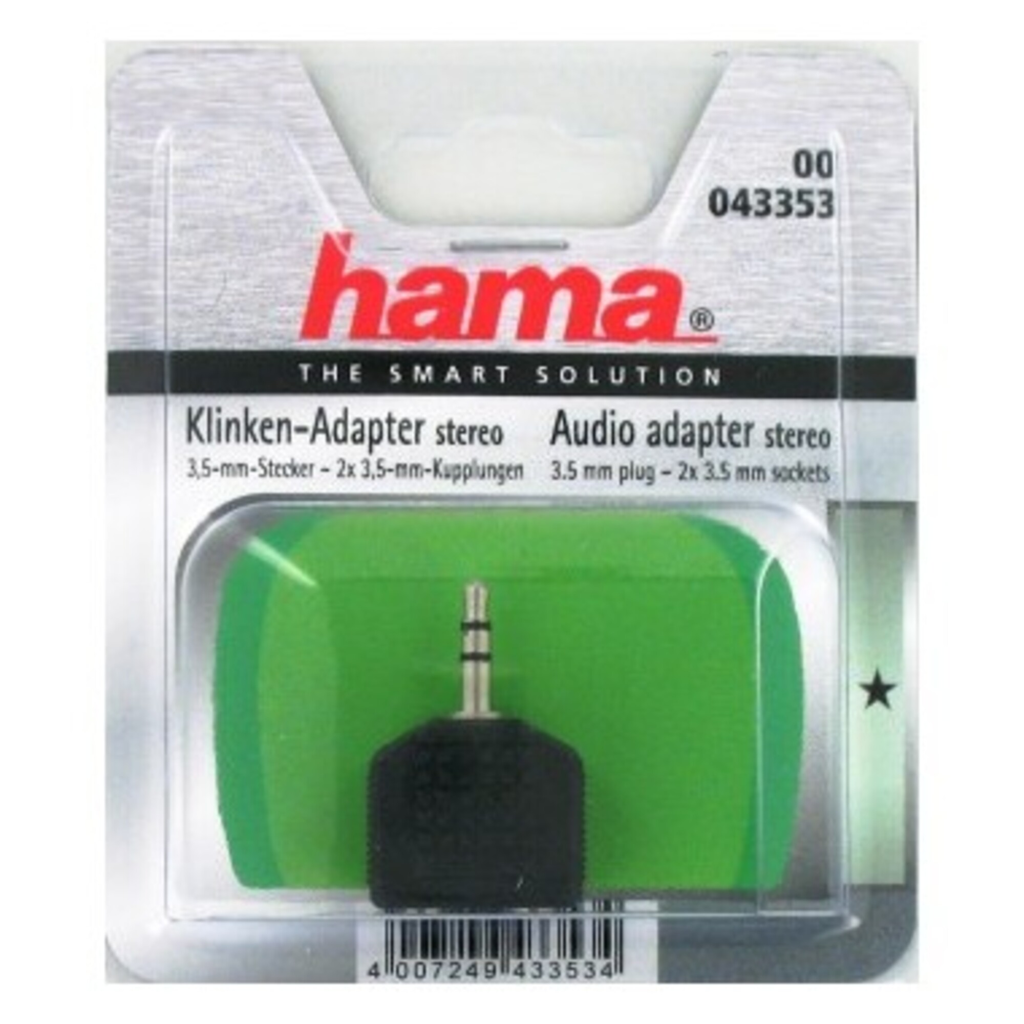 Adaptateur Audio Hama 00205195 – Jack 3,5mm vers 6,3mm - vue 8