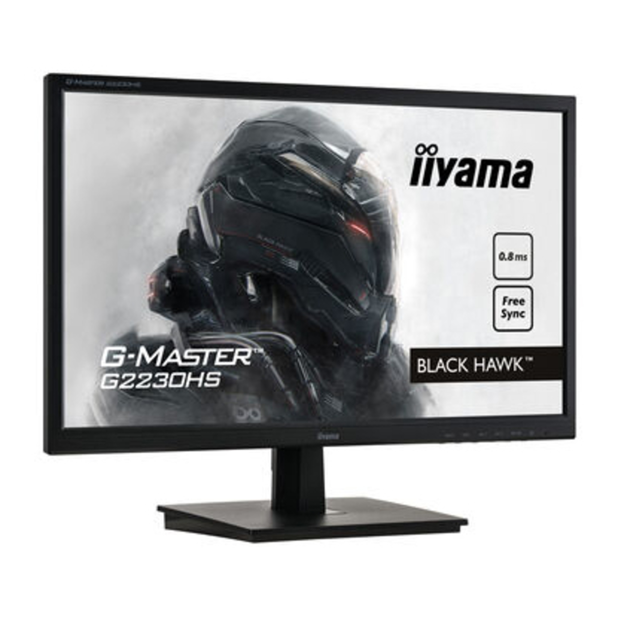 iiyama G MASTER G2230HS B1 LED display 54 6 cm 21.5 1920 x 1080 pixels Full HD LCD Neuf - vue 2