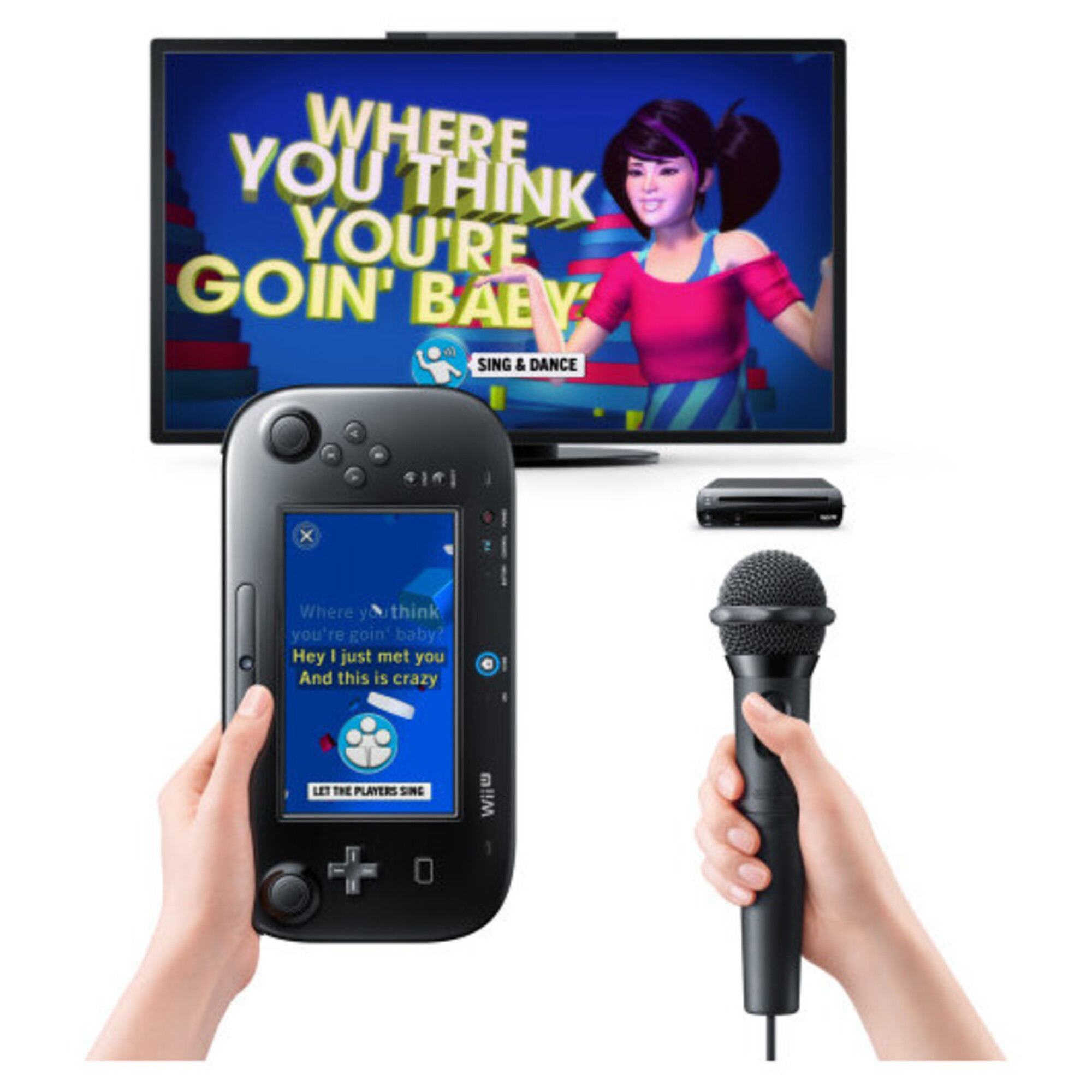SING PARTY avec Microphone pour Console NINTENDO Wii U Neuf - vue 3
