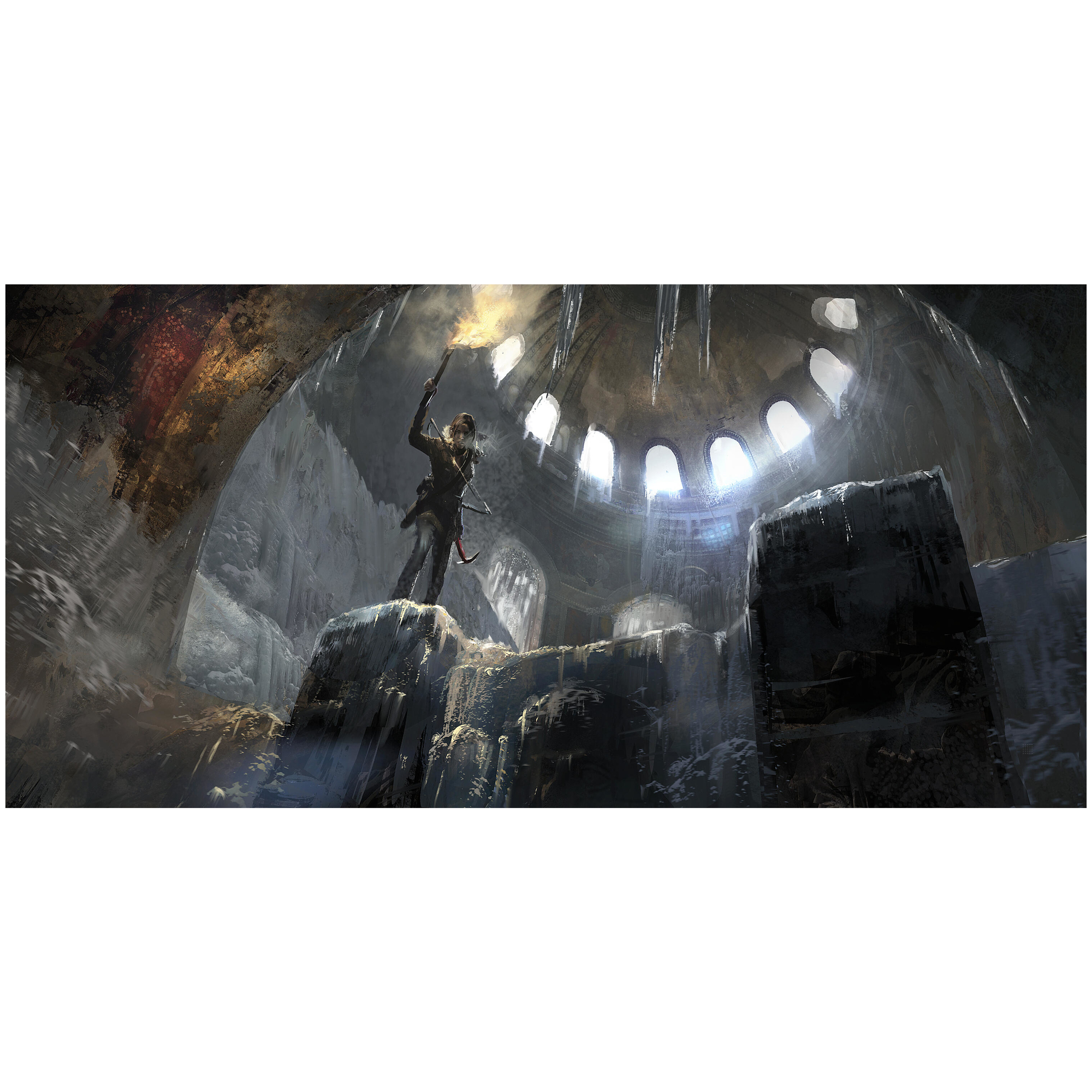 Square Enix Rise of the Tomb Raider - 20 Year Celebration Edition Premier jour Allemand, Anglais, Chinois simplifié, Coréen, Espagnol, Français, Italien, Japonais, Néerlandais, Polonais, Portugais, Russe PlayStation 4 - Neuf