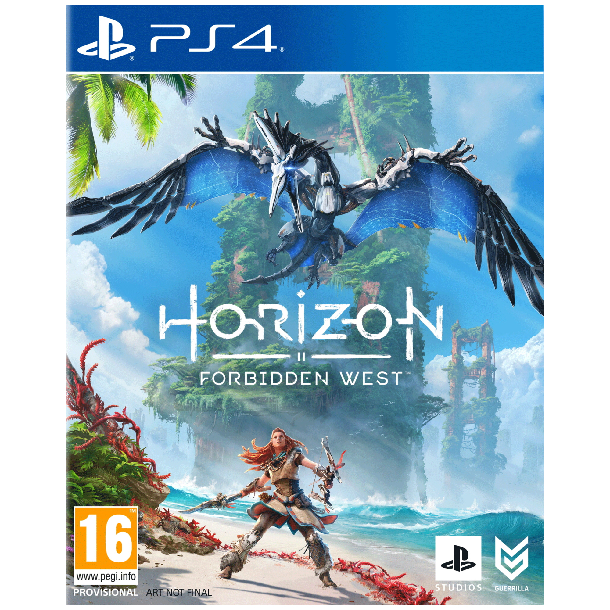 Sony Horizon: Forbidden West Standard Arabe, Espagnol, Polonais, Français, Italien, Portugais, Japonais, Russe, Allemand PlayStation 4 - Neuf