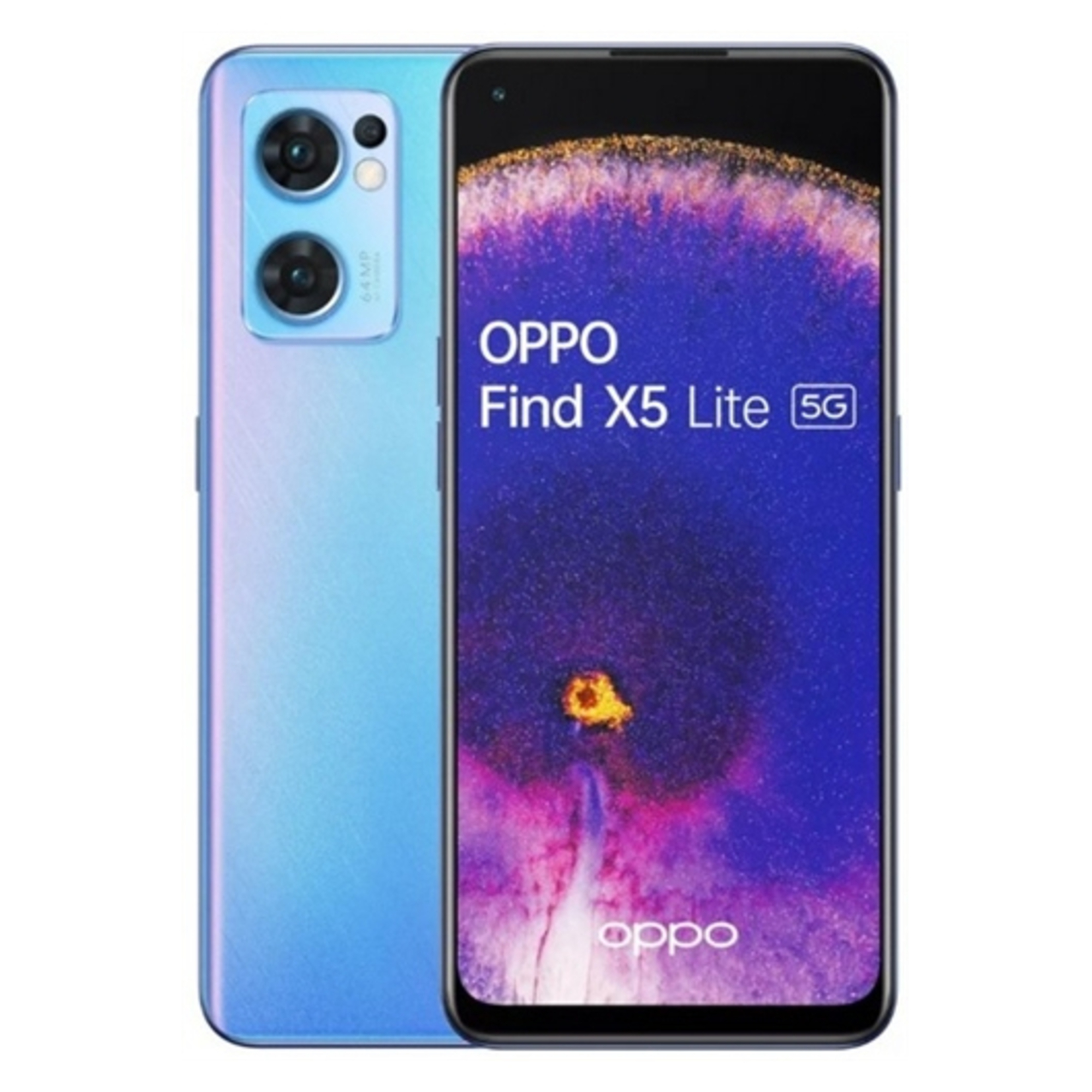 Find X5 Lite (5G) 256 Go, Bleu, débloqué - Très bon état