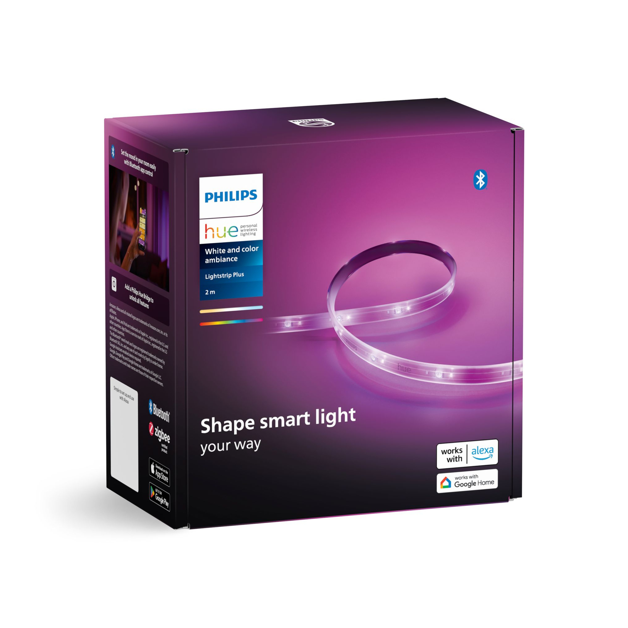 Hue LightStrips+ 2m base connectique - vue 10