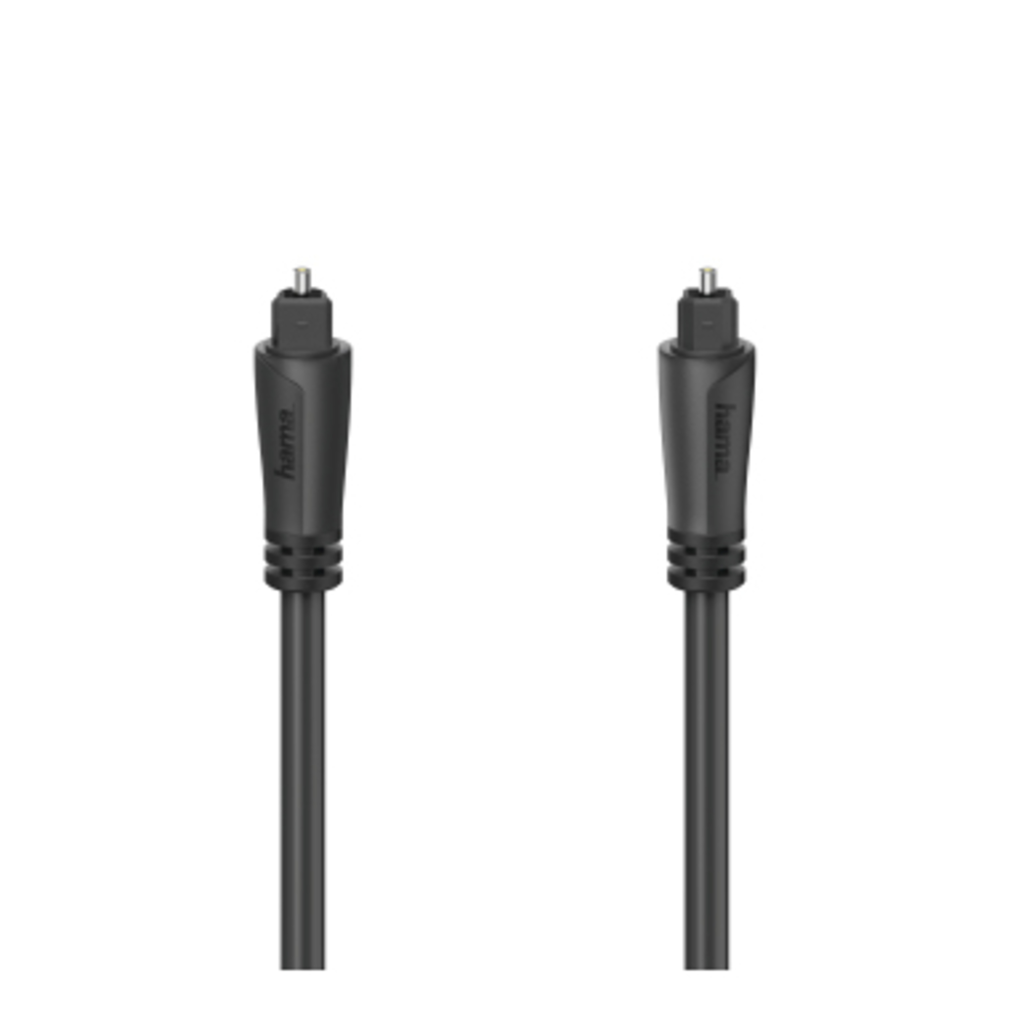 HAMA C&acirc;ble audio &agrave; fibres optiques, fiche m&acirc;le ODT (Toslink), 0,75 m - Neuf