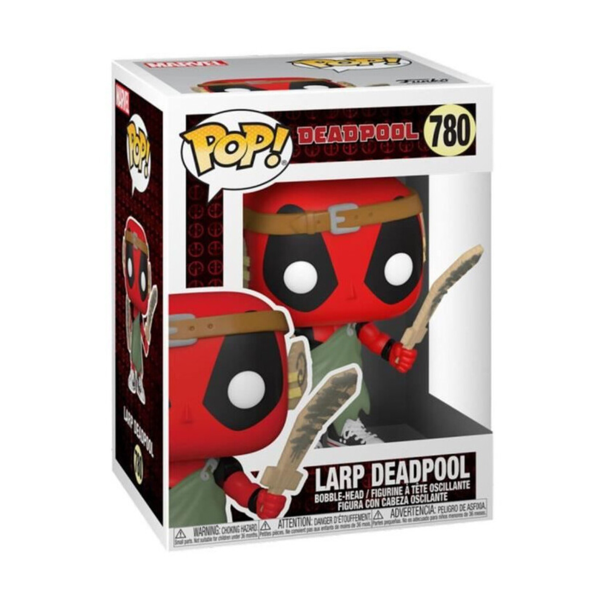 Funko Pop Marvel Nerd Deadpool - vue 3