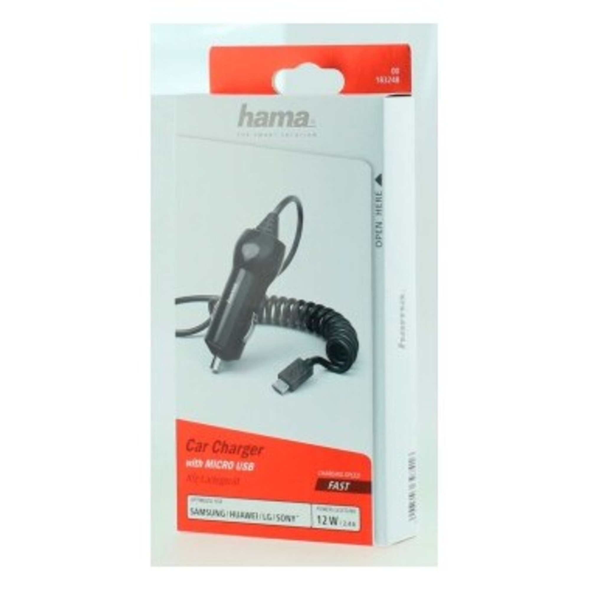 Hama 00183248 chargeur d'appareils mobiles Smartphone Tablette Allume cigare Auto Neuf - vue 2