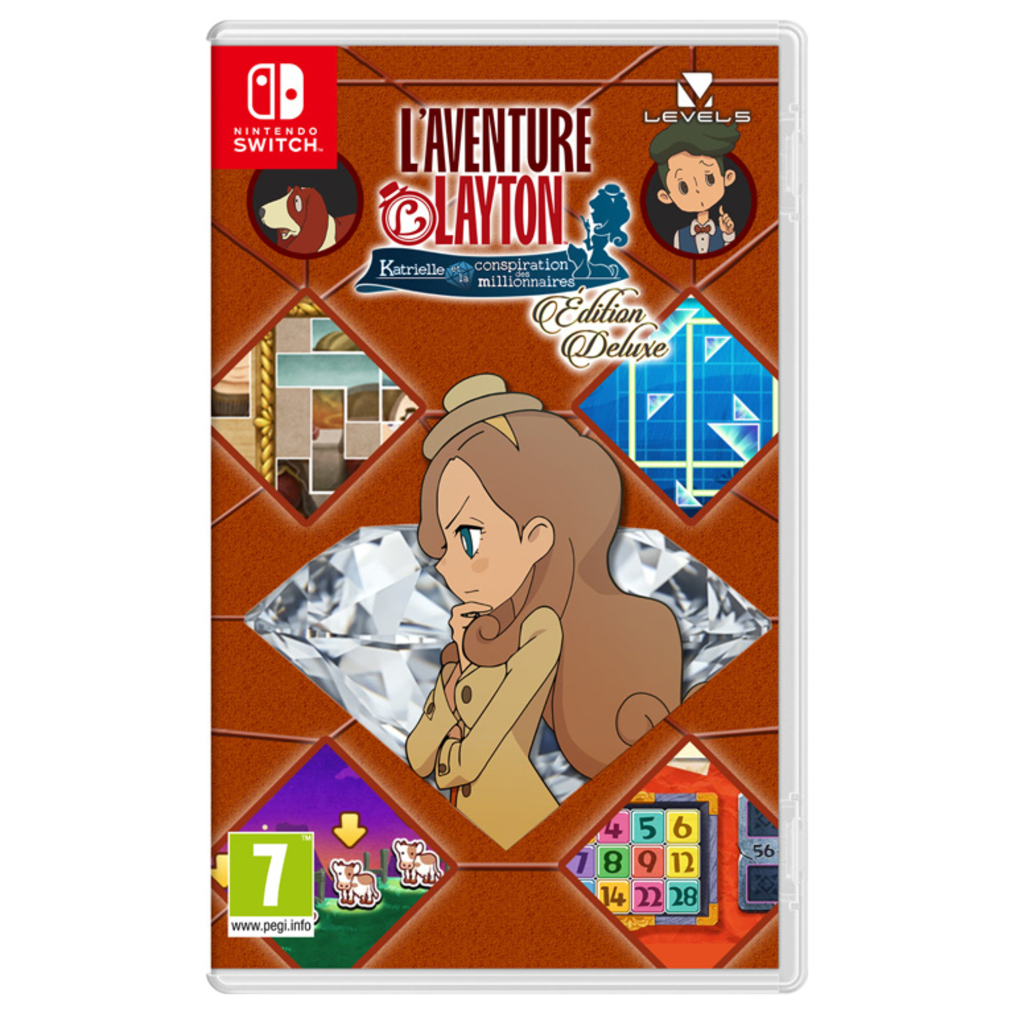 L'Aventure Layton - Edition Deluxe (Switch) - Neuf