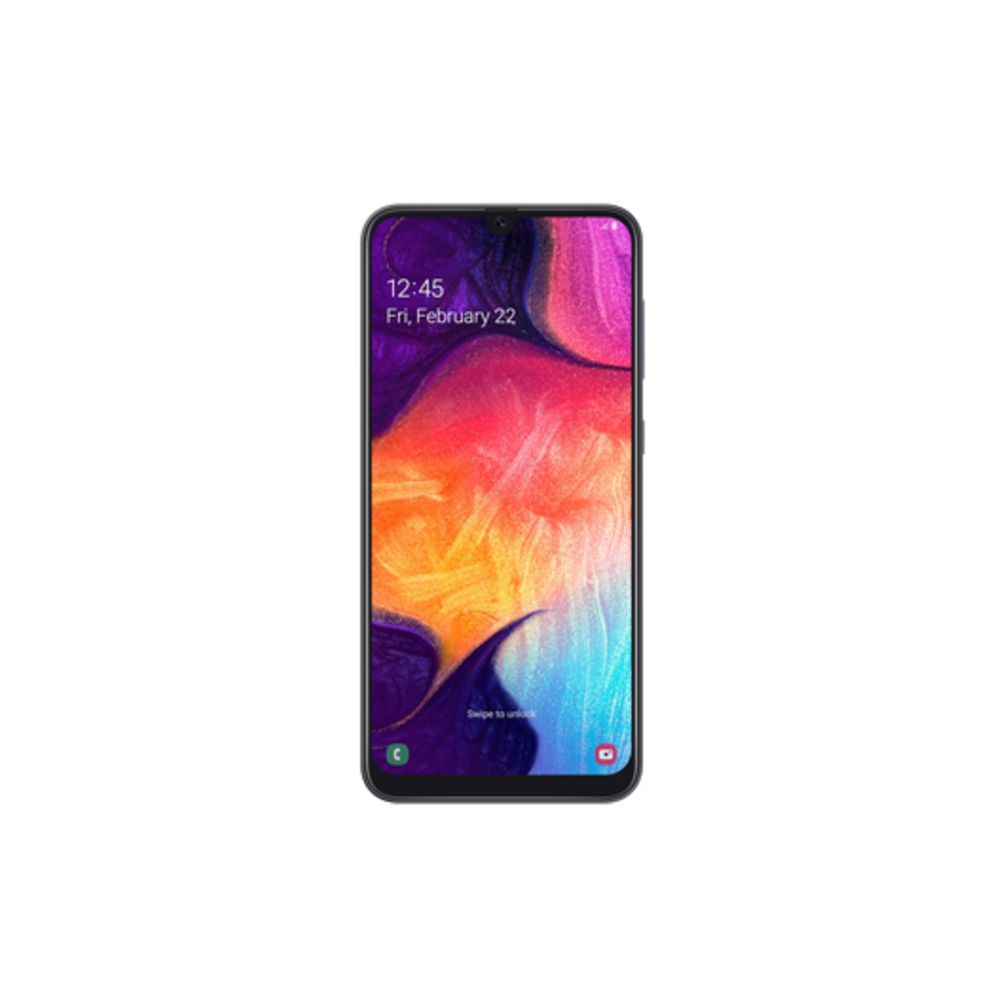 Galaxy A50 (2019) 128 Go, Noir, débloqué - Neuf