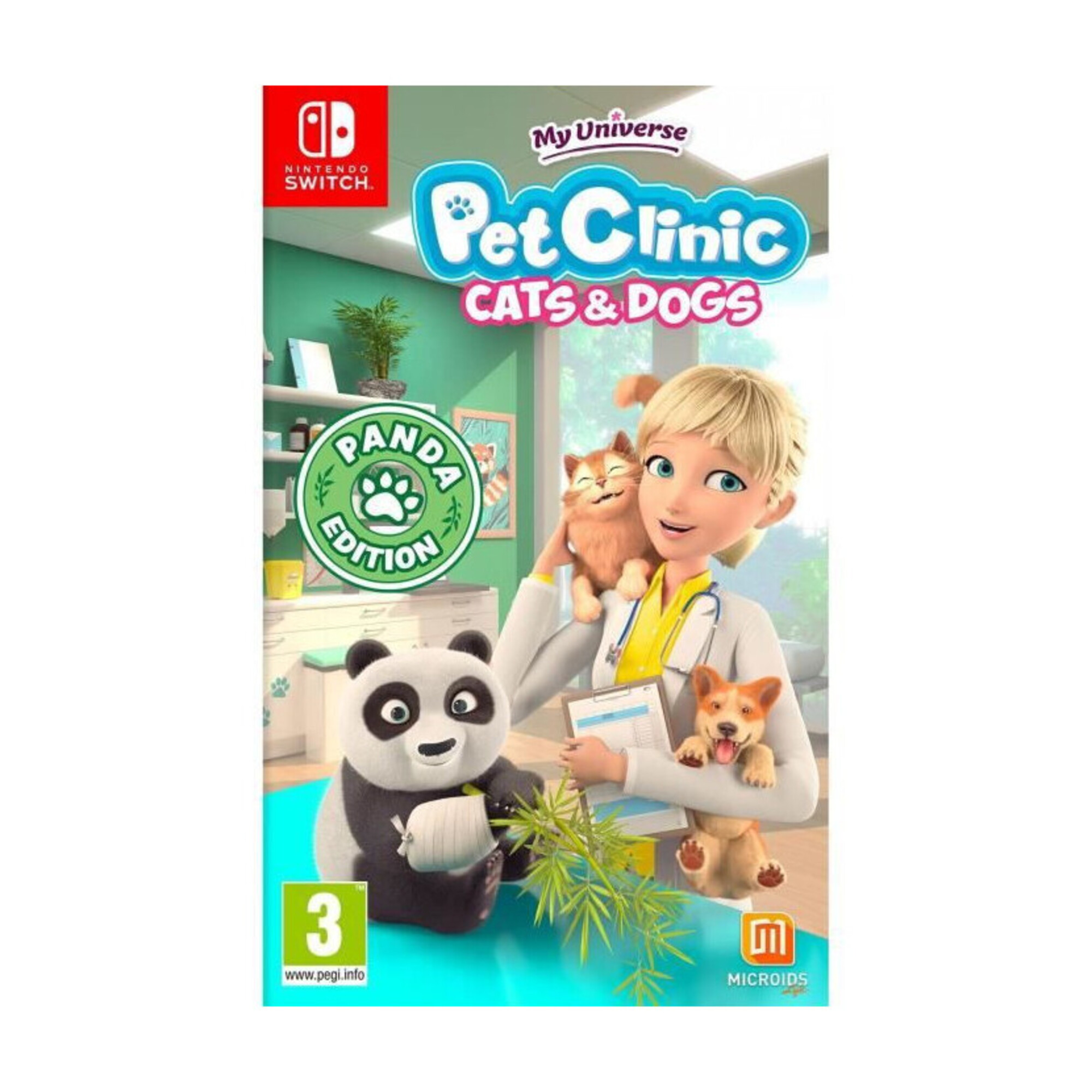 My Universe - PET CLINIC Panda Edition Jeu Switch - Neuf