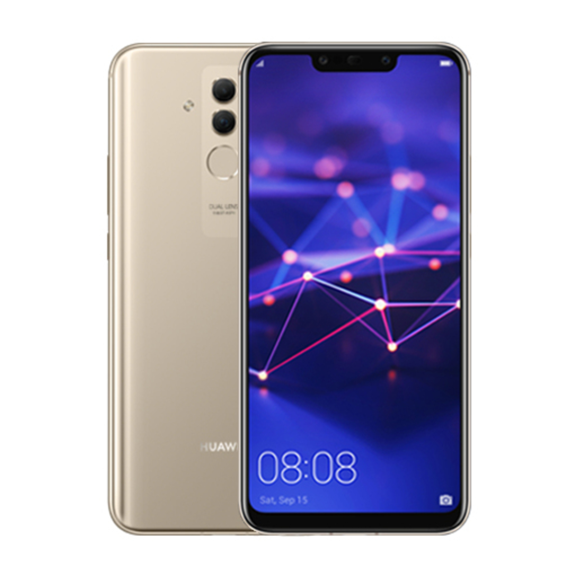 Mate 20 lite 64 Go, Or, débloqué - Très bon état