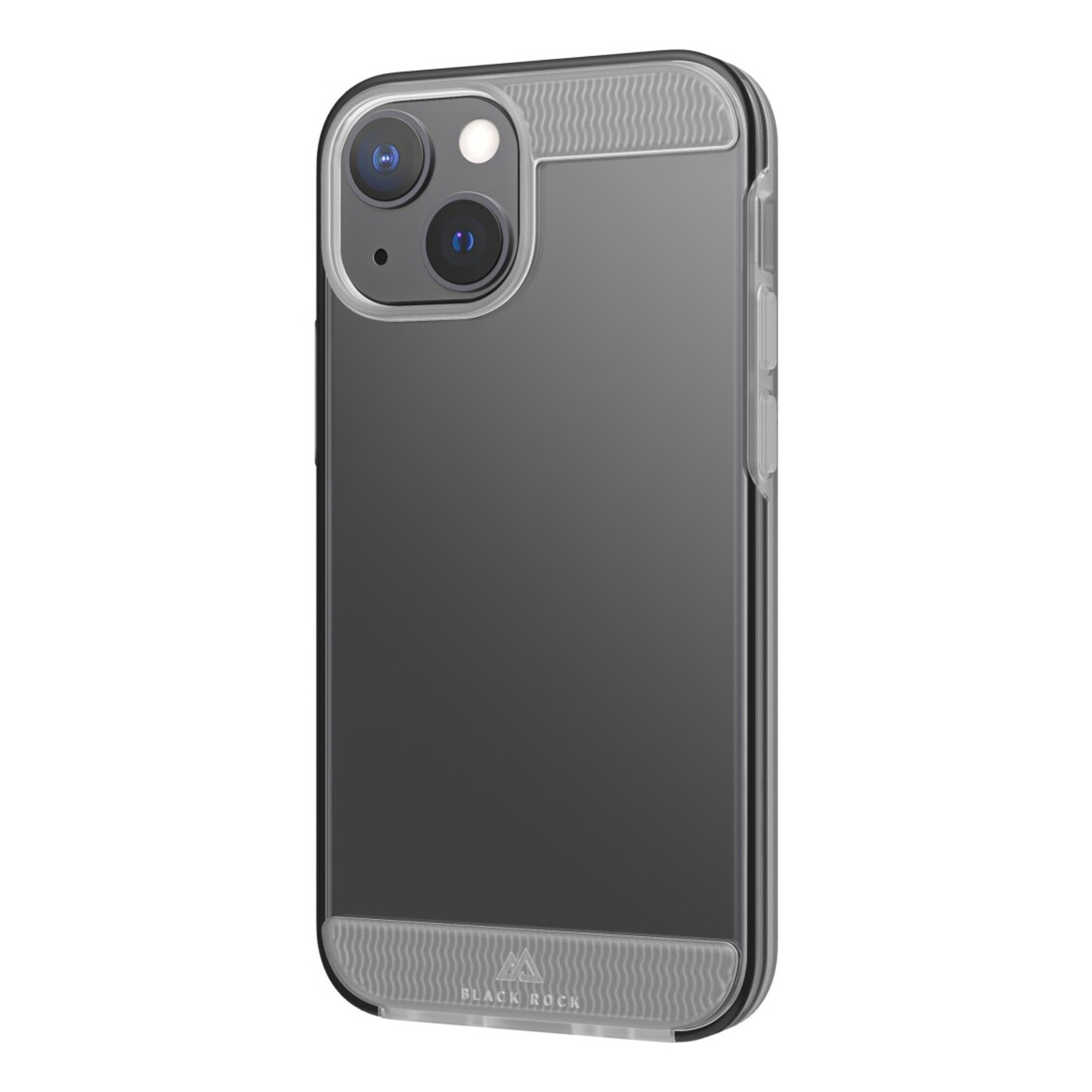 BLACK ROCK Coque de protection Air robust pour Apple iPhone 13 Mini, transparent