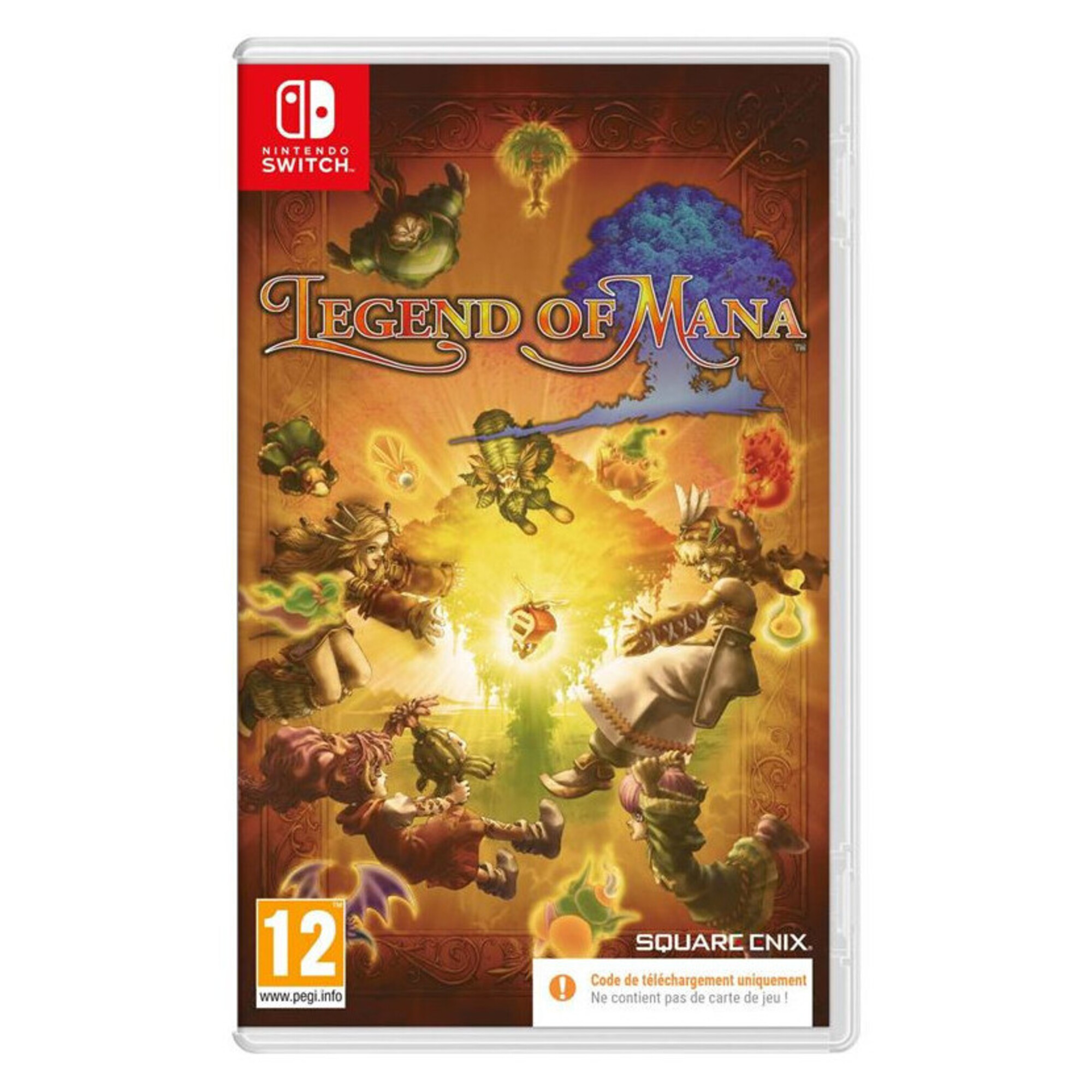 Legend of Mana Code in a box Nintendo Switch Neuf