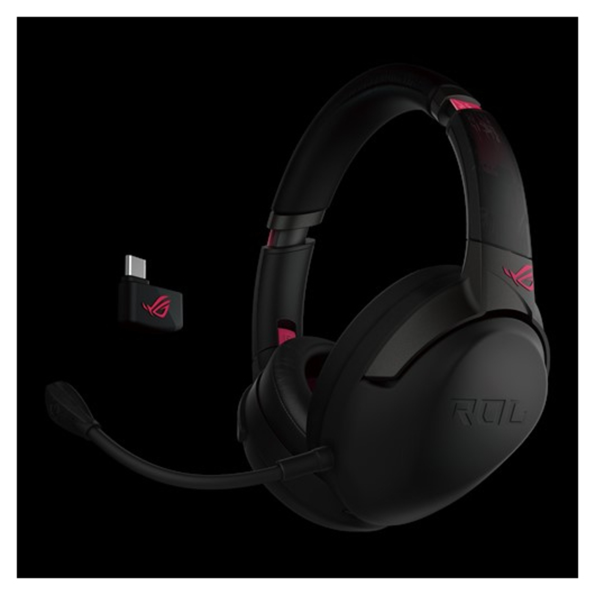 ASUS ROG Strix Go 2.4 Electro Punk Casque Avec fil &sans fil Arceau Jouer Bluetooth Noir - Neuf