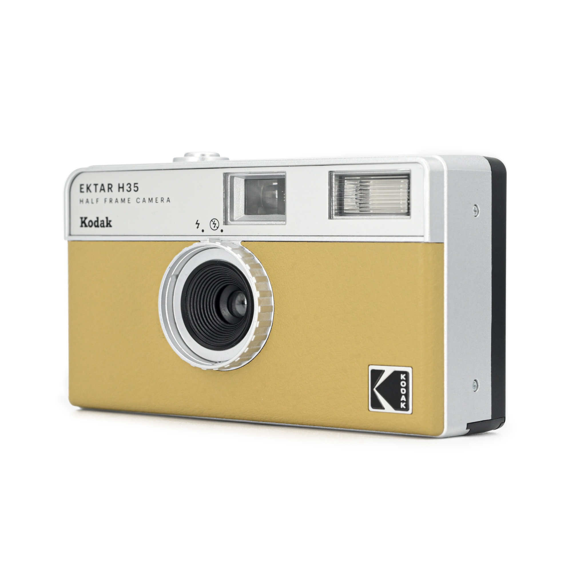 KODAK RK0104 - Appareil Photo H35 , Objectif optique 22mm, Convient aux films ISO 200/400 - Jaune - Excellent état