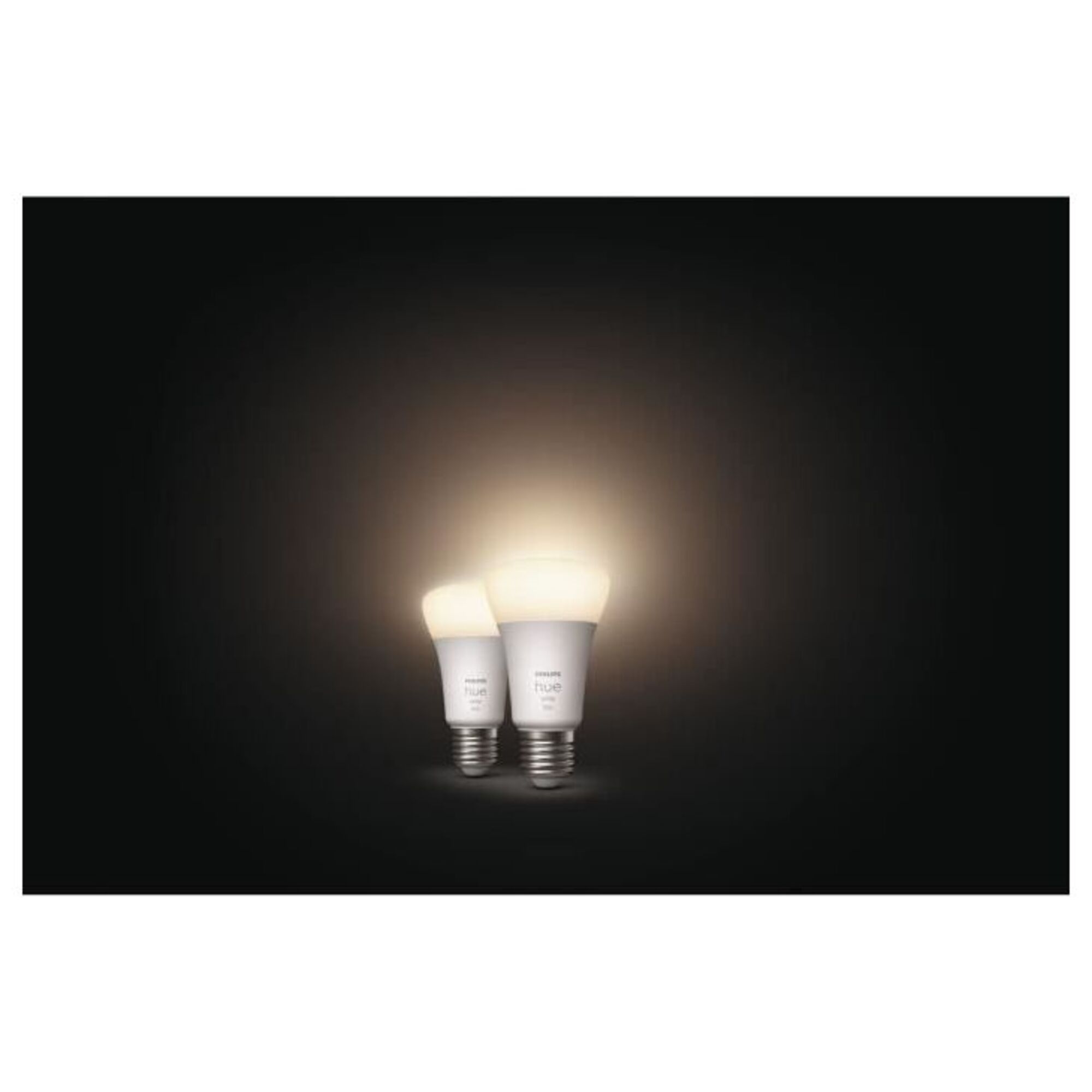 PHILIPS Hue White Ampoules LED connectées E27 - Compatible Bluetooth pack de 2 - Neuf