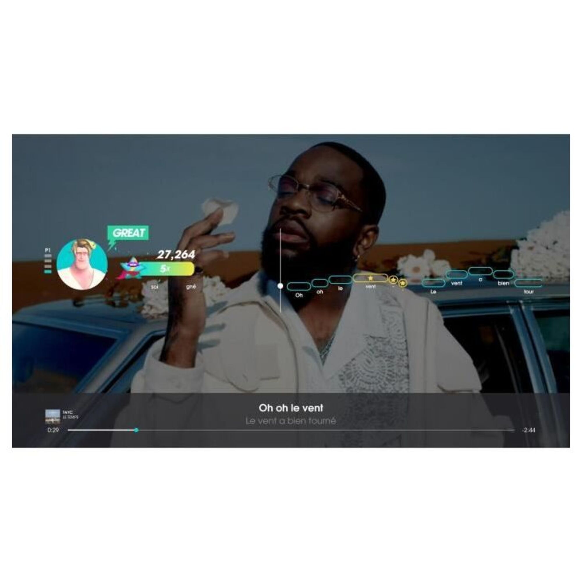 Let' Sing 2023 + 2 Micros Jeu PS4 Neuf - vue 3