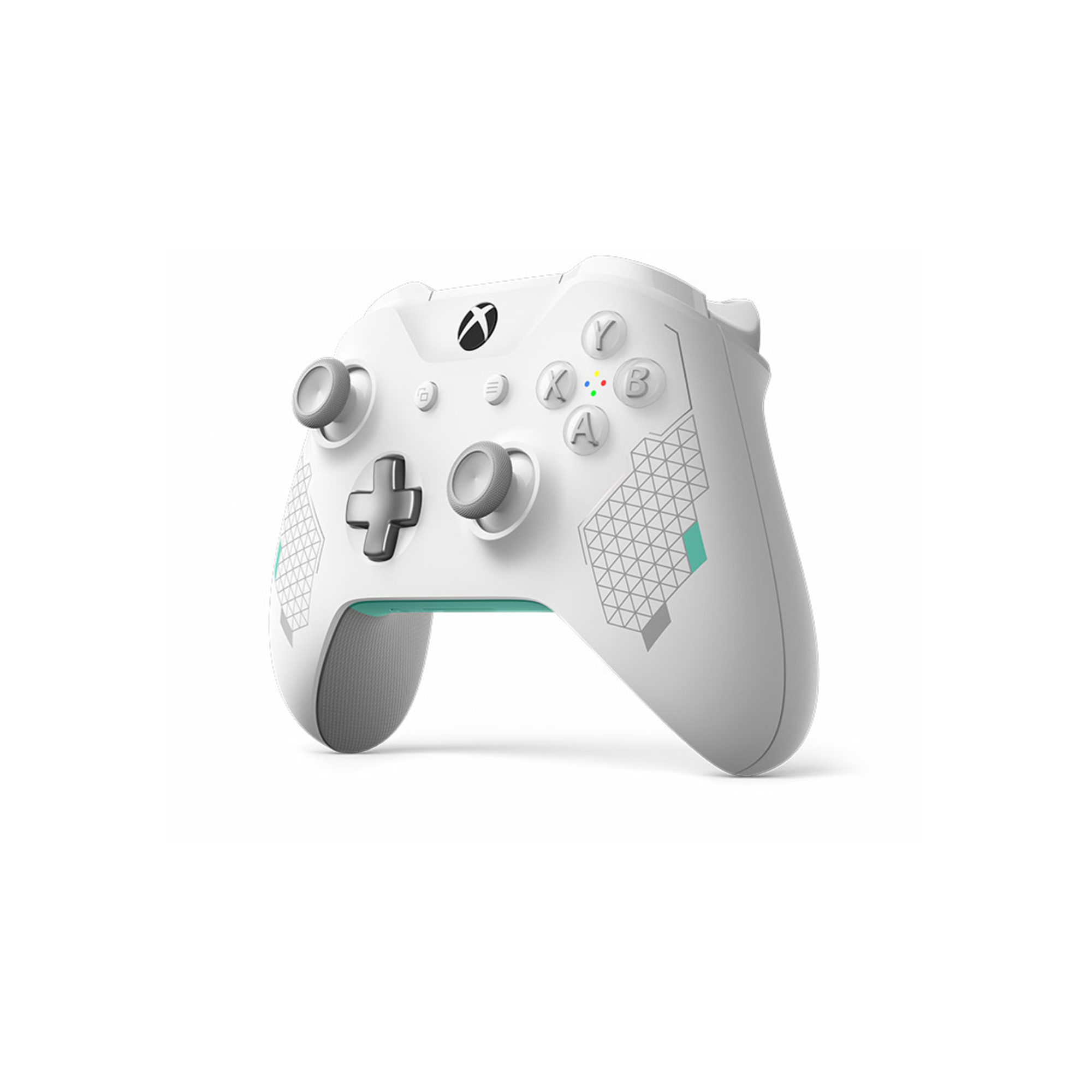 Microsoft Xbox Wireless Controller – Sport White Special Edition Couleur menthe, Blanc Bluetooth Manette de jeu Analogique/Numérique PC, Xbox One - Excellent état