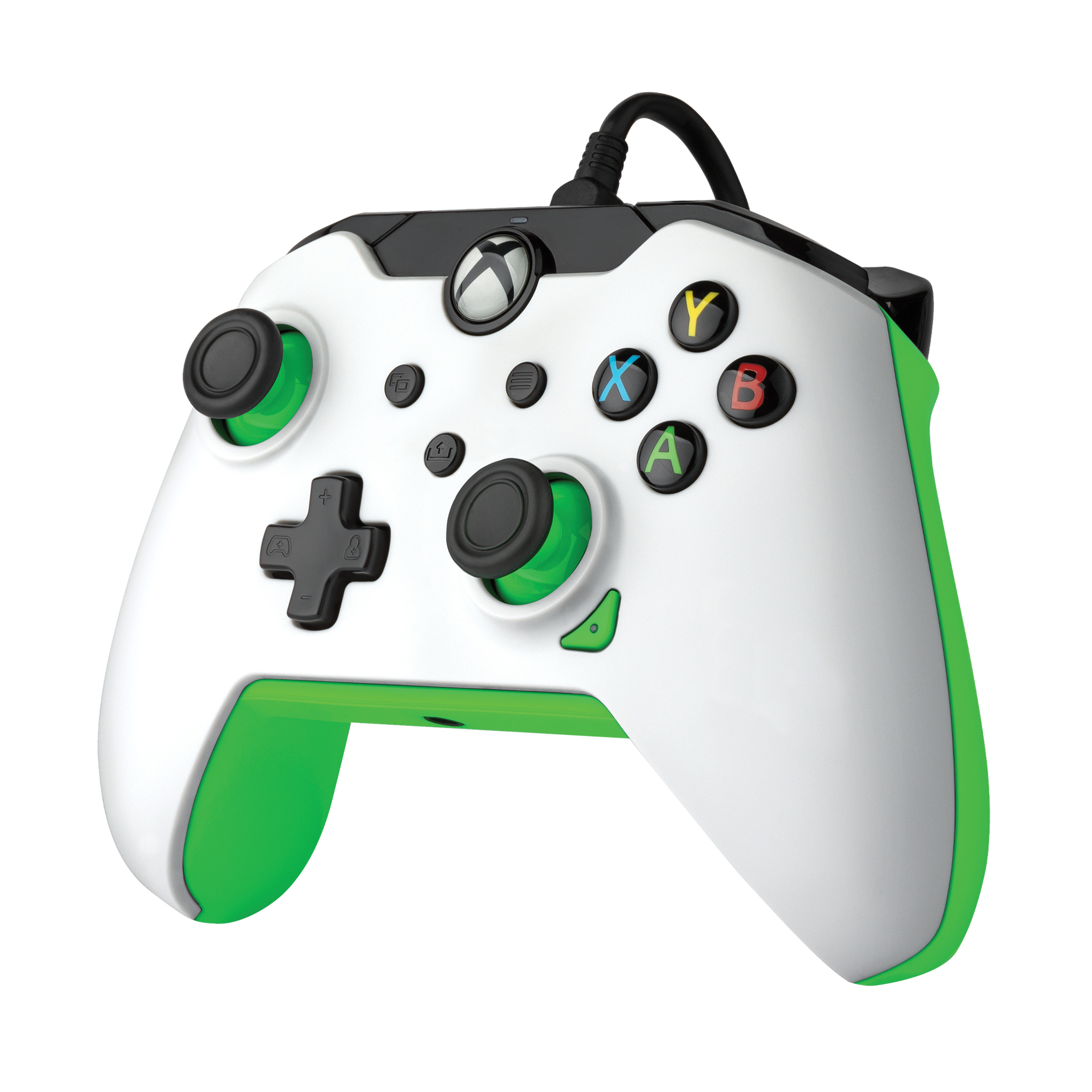 PDP Manette filaire: Blanc fluoPour Xbox Series X|S, Xbox One et Windows 10/11 - Neuf