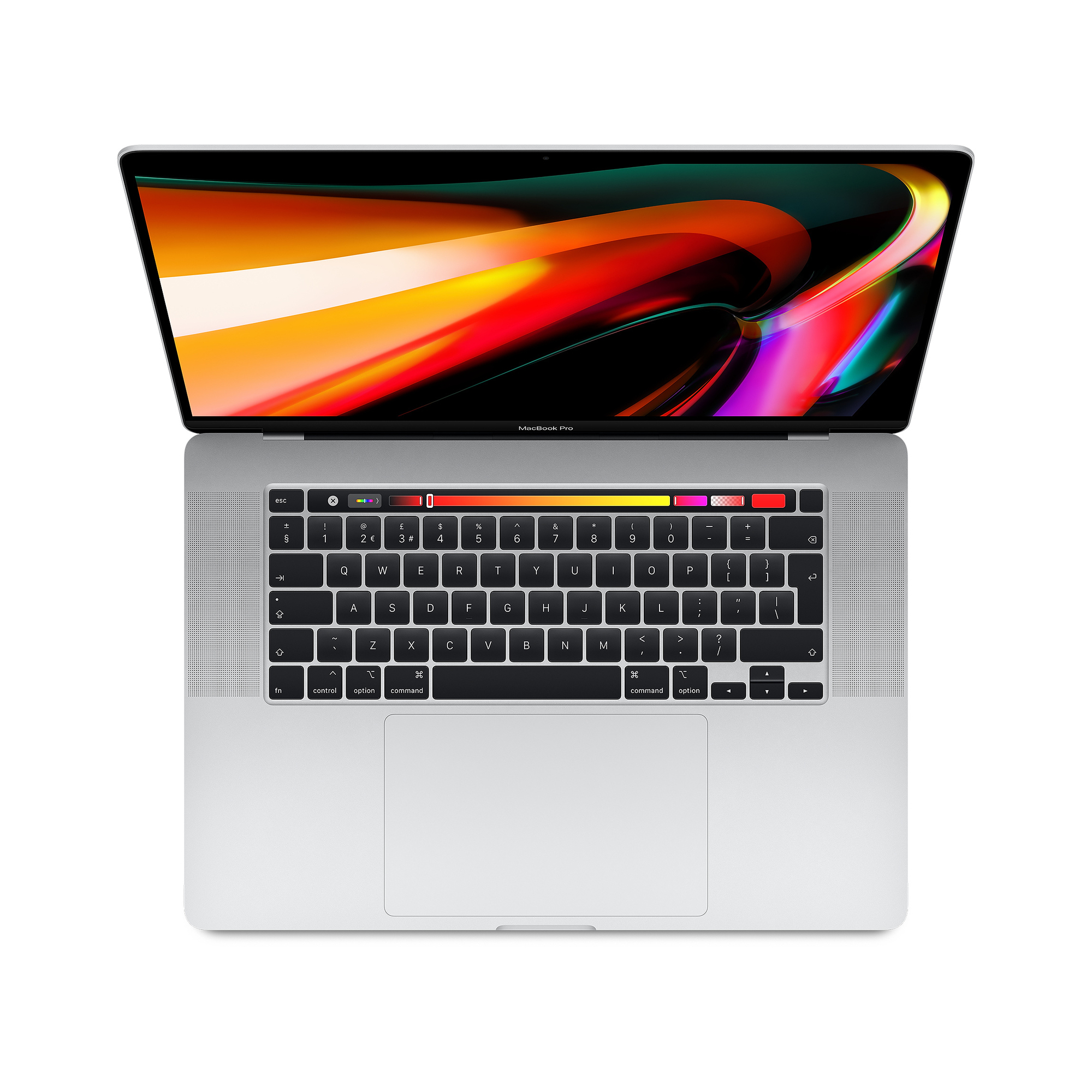 MacBook Pro Core i7 (2019) 16', 2.6 GHz 512 Go 16 Go AMD Radeon Pro 5300M, Argent - QWERTY - Portugais - Excellent état