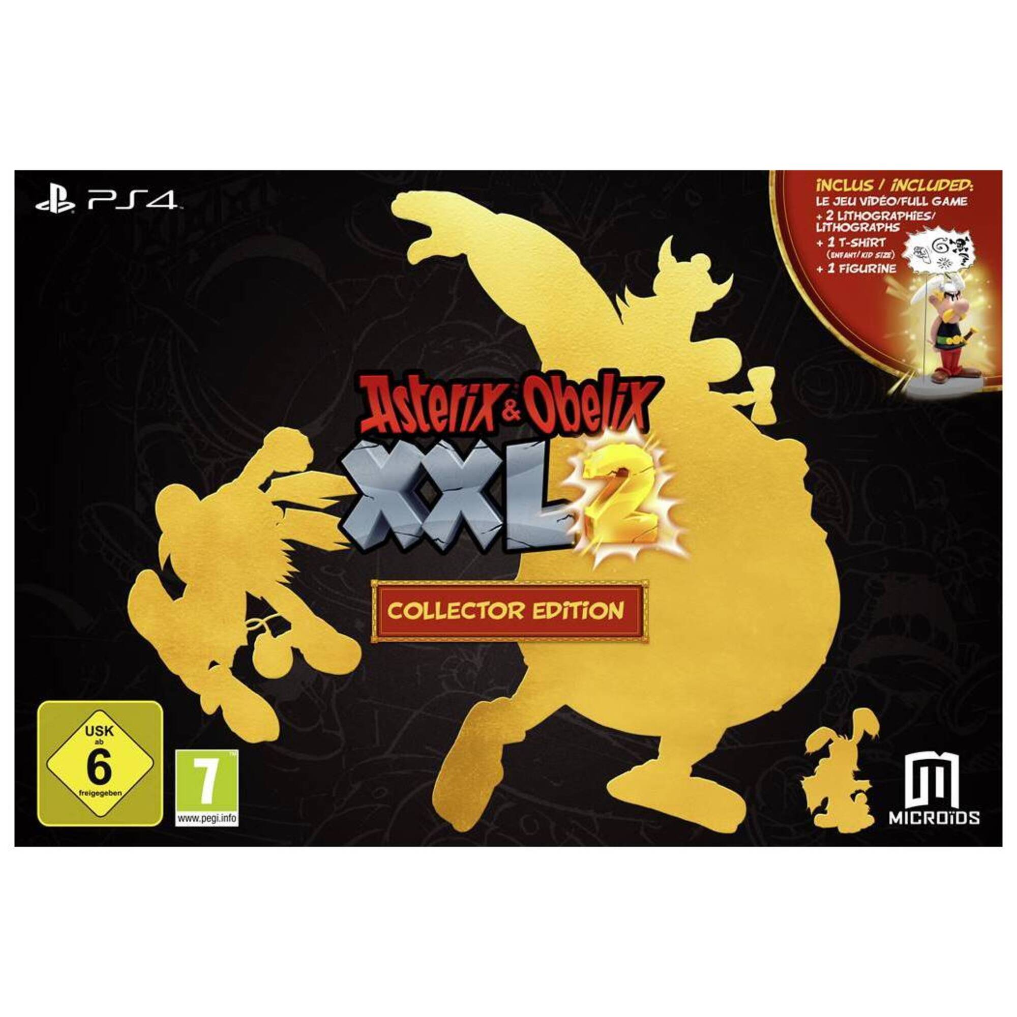 Astérix & Obélix XXL 2 édition Collector Ils sont fous ces Gaulois PS4 - Neuf