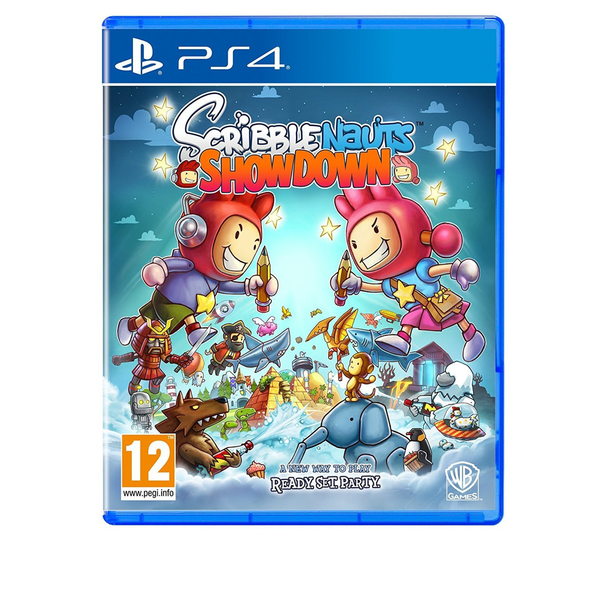 Sony Scribblenauts Showdown Standard Allemand, Néerlandais, Anglais, Espagnol, Français, Italien PlayStation 4 - Neuf