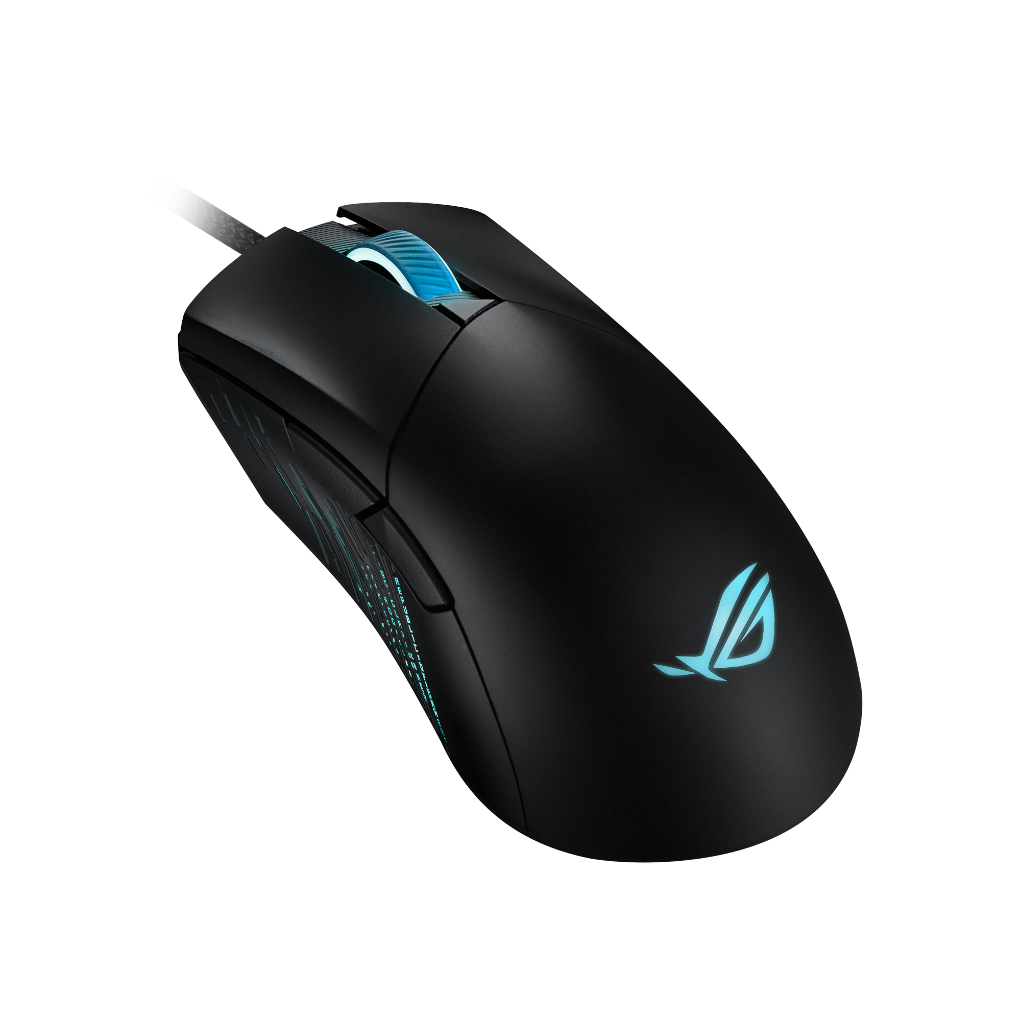 ASUS ROG Gladius III Wired Gaming Mouse 19K Optical Sensor 19 000 DPI 6 Programmable Buttons RGB Lighting ROG Switch Socket Design Swappable Switches Ergonomic - vue 7