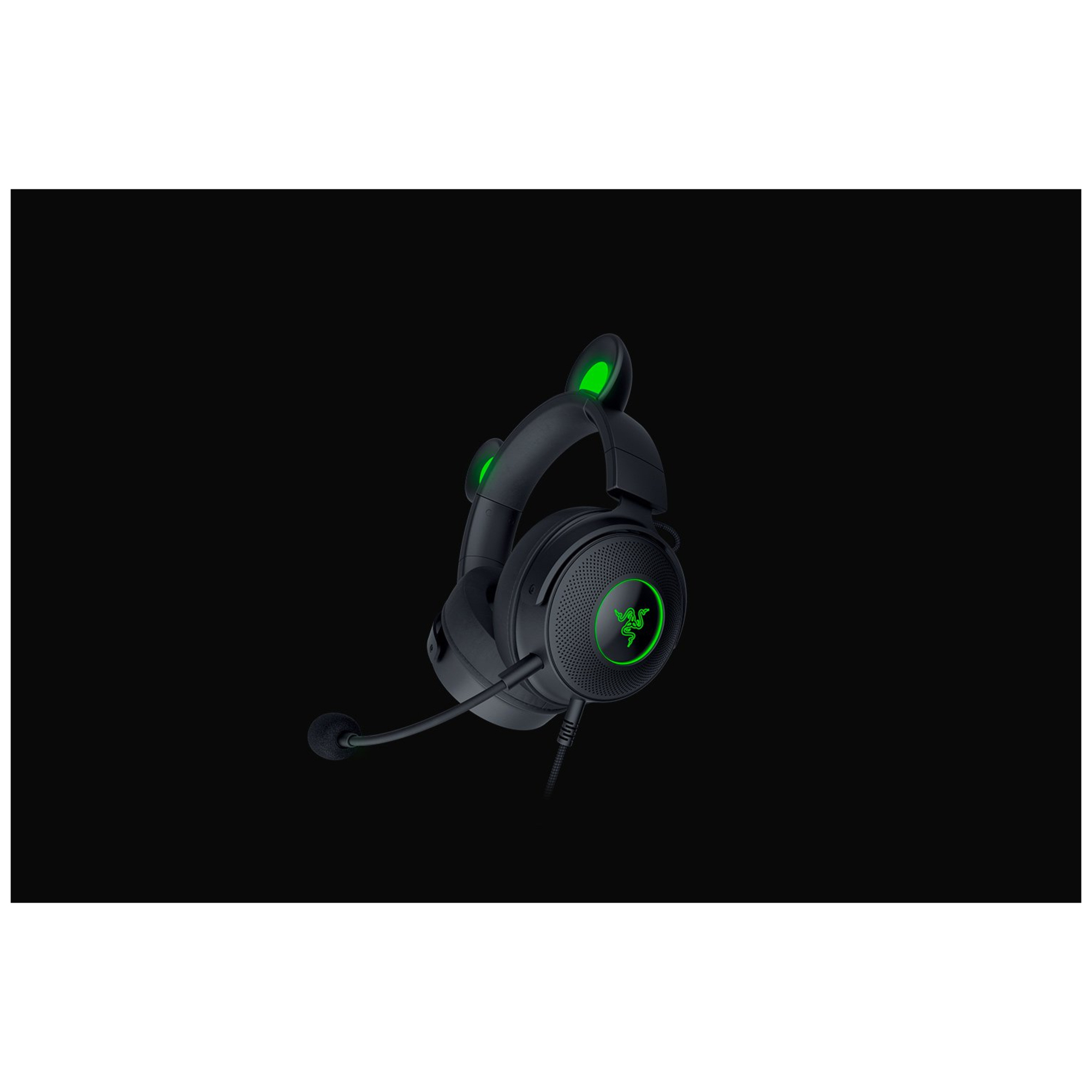 Razer Kraken Kitty V2 Pro Casque Avec fil Arceau Jouer USB Type-A Noir - Neuf